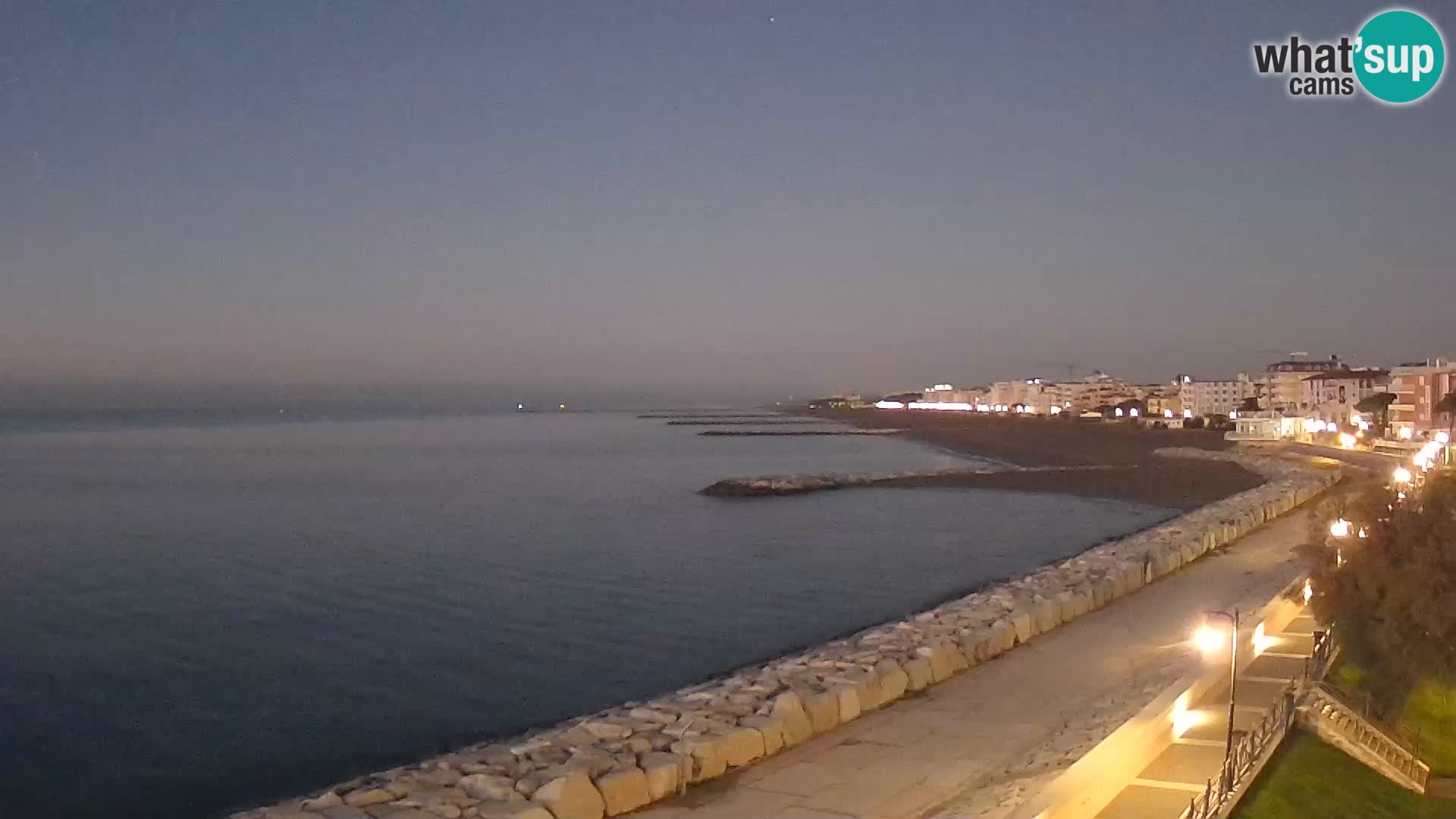 Webcam Caorle Ponente – panorama dall’ASS. Marinai di Caorle