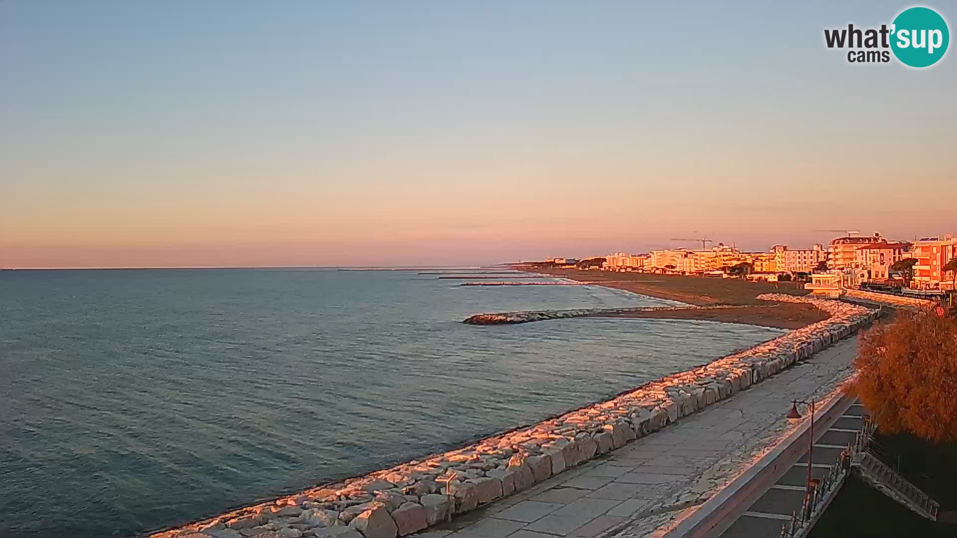 Webcam Caorle Ponente – Vista desde Marinai di Caorle