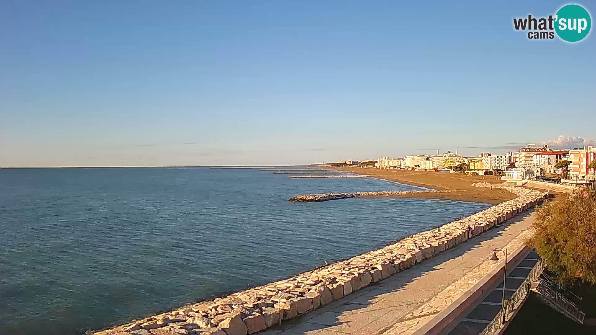 Kamera Caorle Ponente – Pogled iz “Marinai di Caorle”