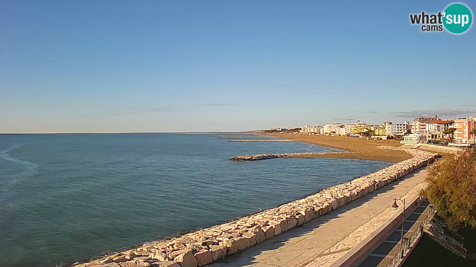 Webcam Caorle Ponente – Vista desde Marinai di Caorle