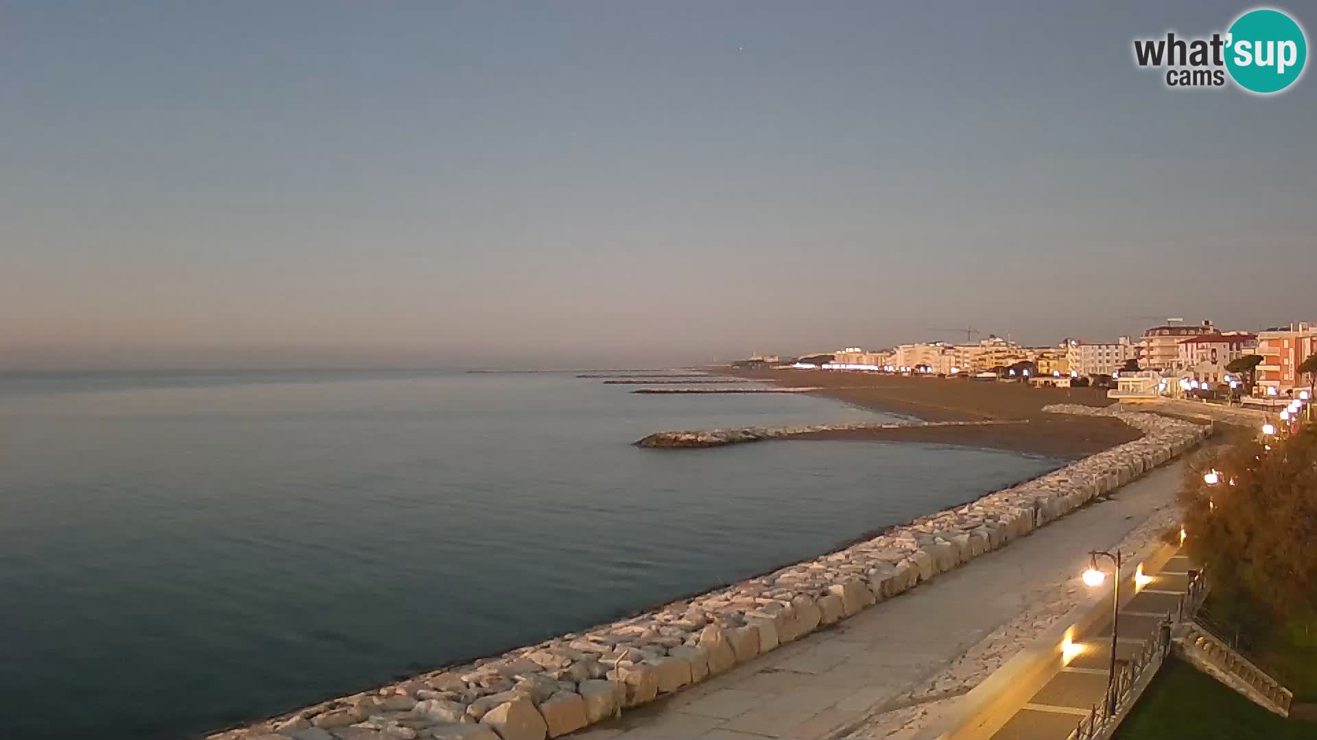 Webcam Caorle Ponente – panorama dall’ASS. Marinai di Caorle