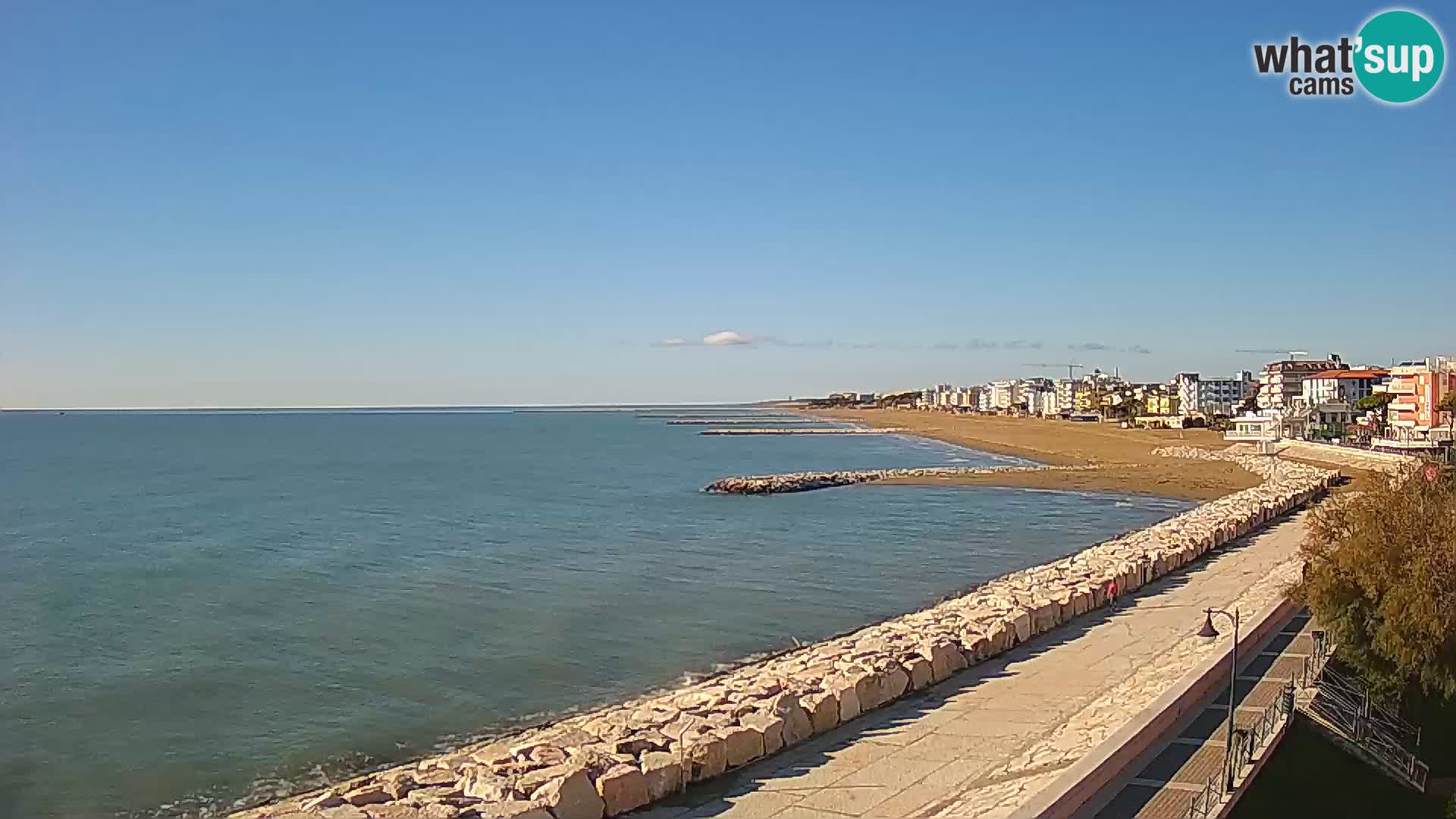 Kamera Caorle Ponente – Pogled iz “Marinai di Caorle”