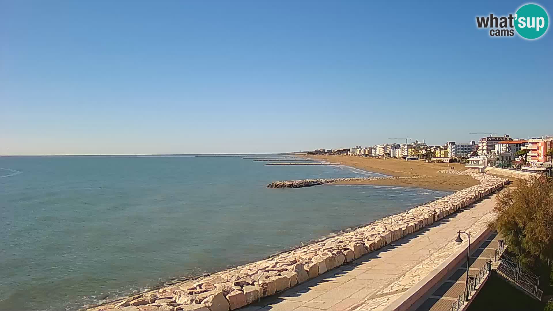 Webcam Caorle Ponente – panorama dall’ASS. Marinai di Caorle