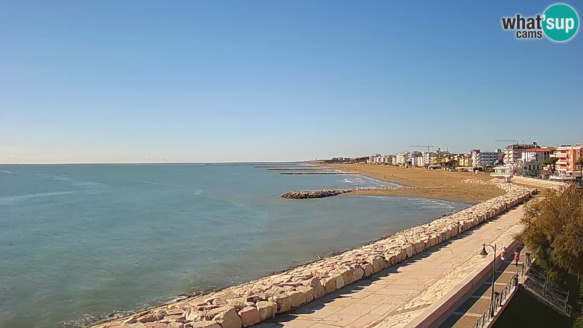 Webcam Caorle Ponente – panorama dall’ASS. Marinai di Caorle