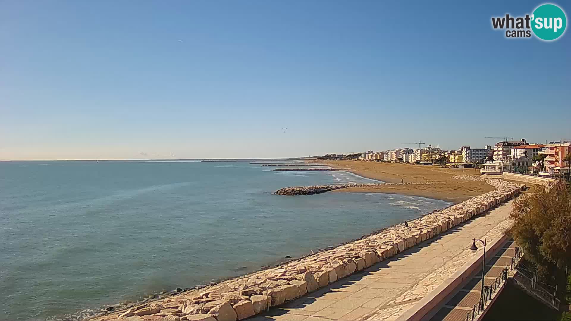Webcam Caorle Ponente – View from Marinai di Caorle