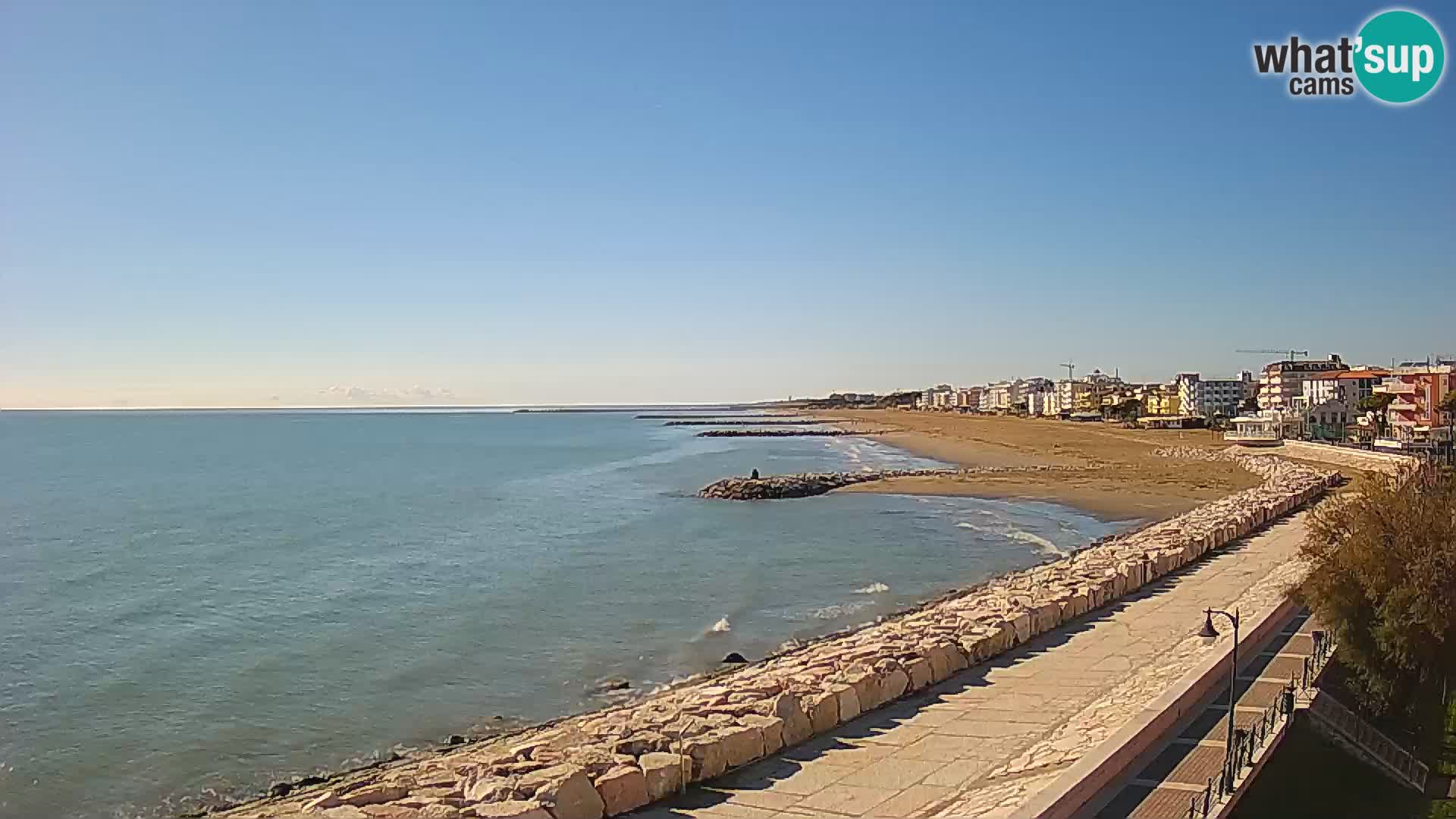 Webcam Caorle Ponente – Vista desde Marinai di Caorle