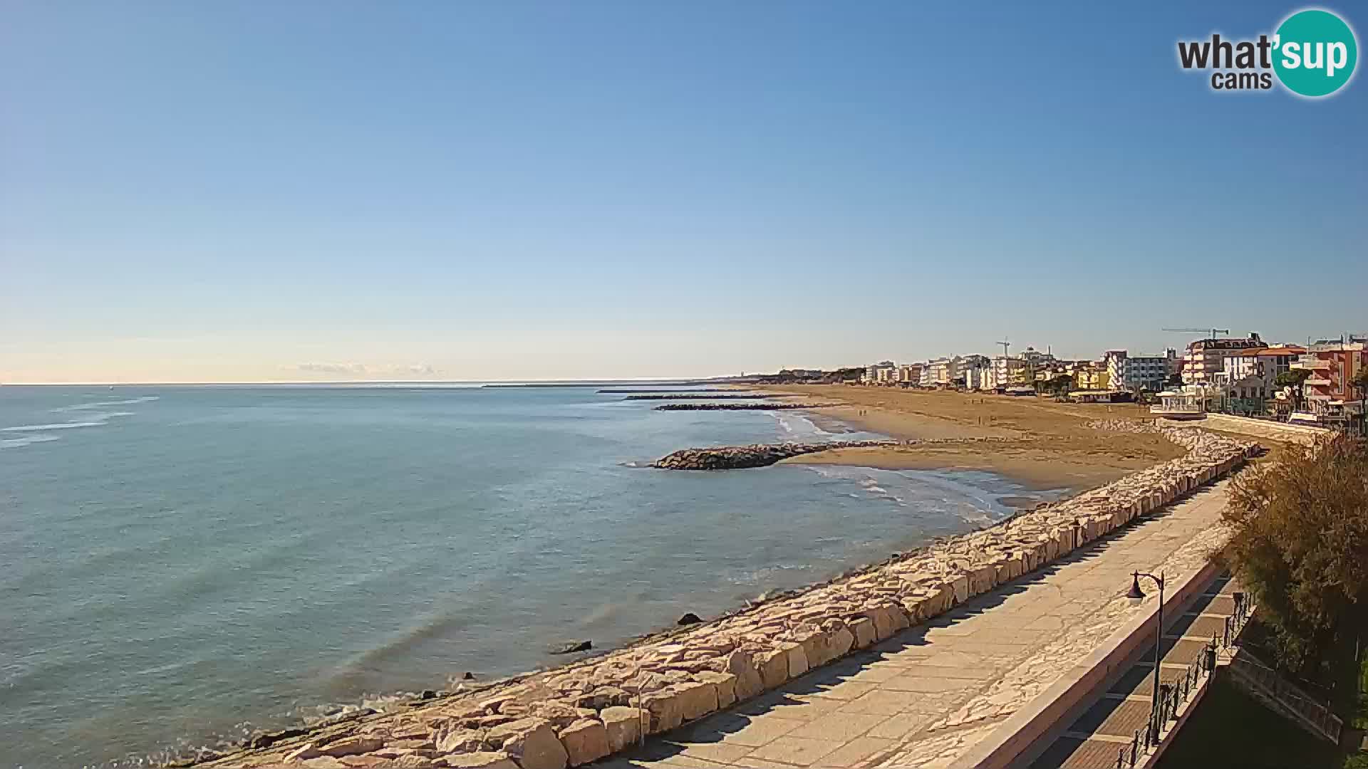 Webcam Caorle Ponente – View from Marinai di Caorle