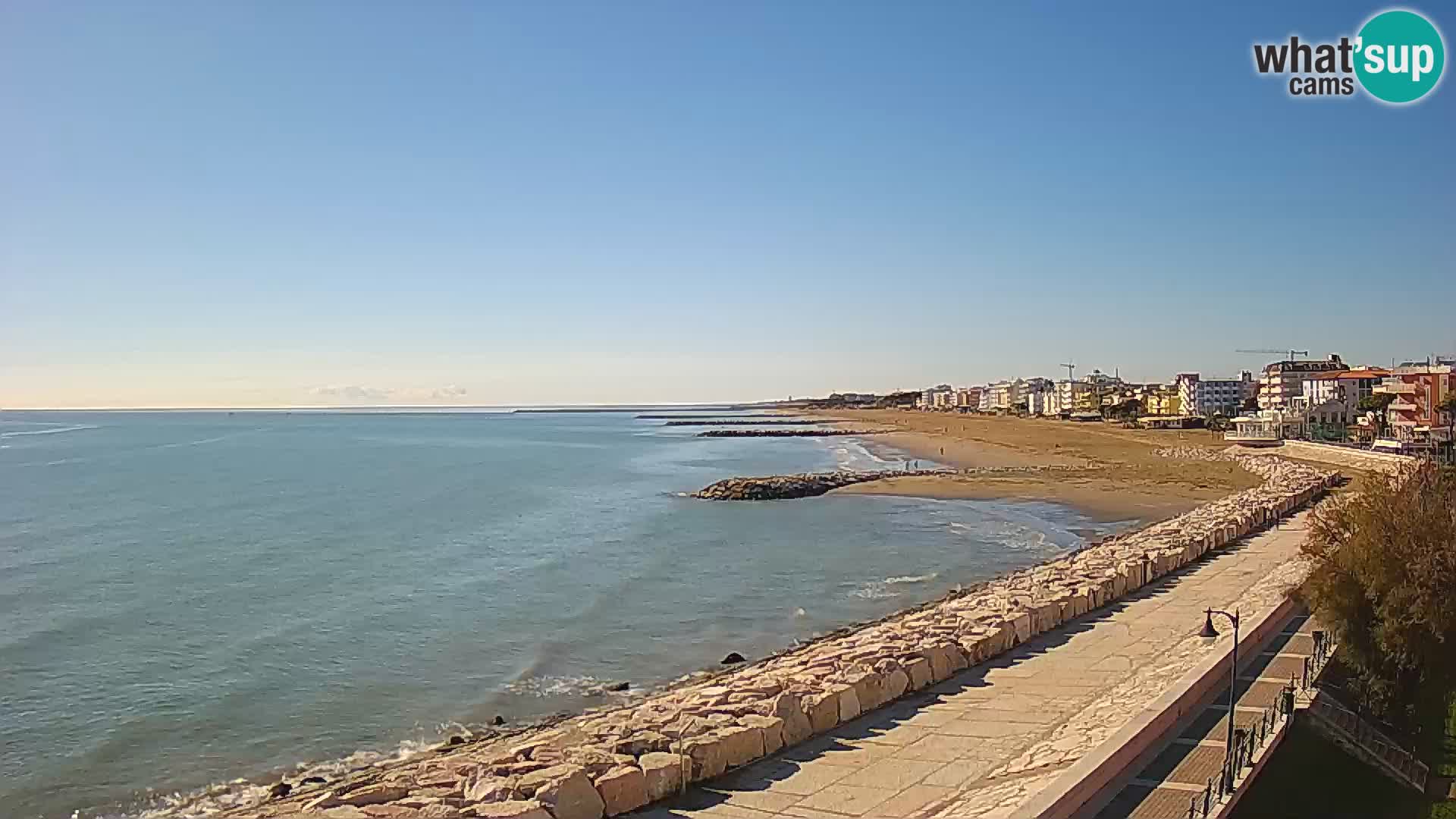 Webcam Caorle Ponente – Vista desde Marinai di Caorle