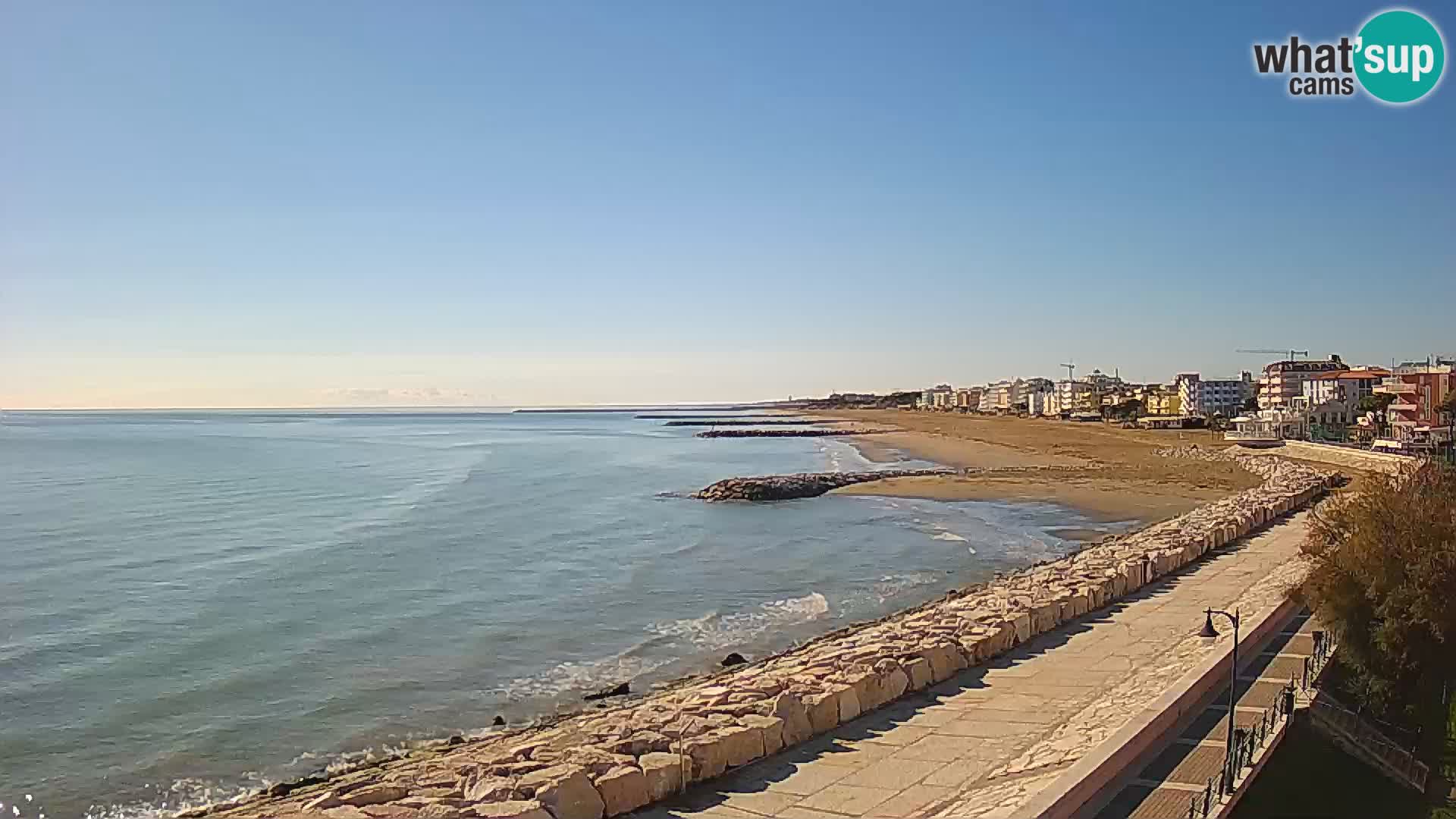 Webcam Caorle Ponente – View from Marinai di Caorle