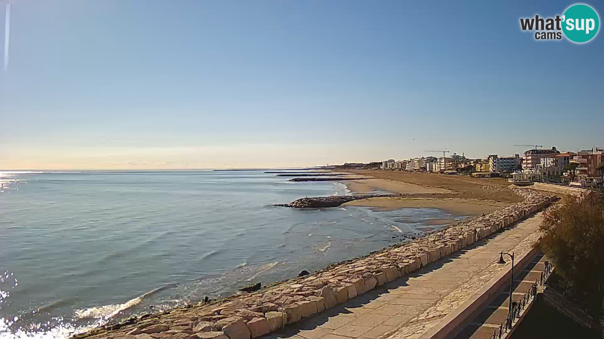 Webcam Caorle Ponente – Vista desde Marinai di Caorle