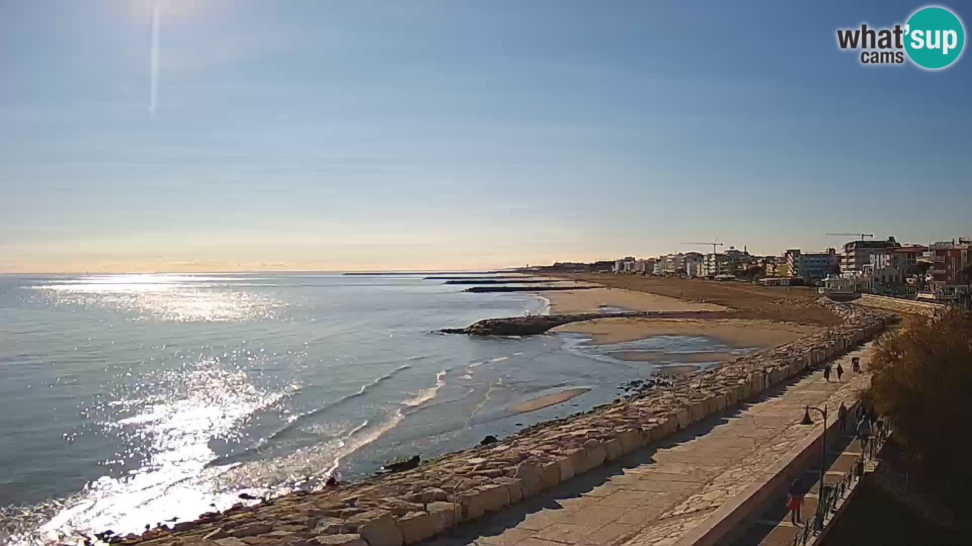 Webcam Caorle Ponente – View from Marinai di Caorle