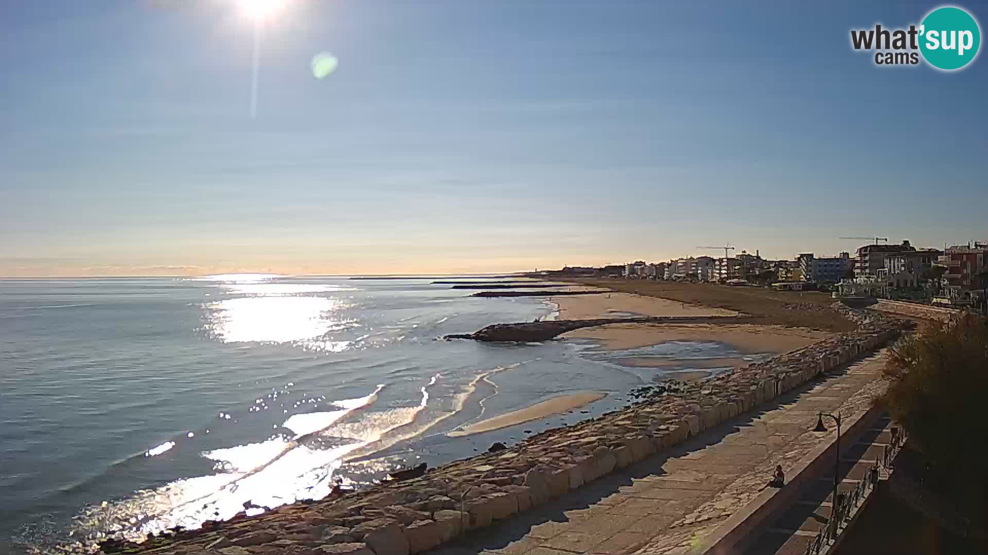 Webcam Caorle Ponente – Vista desde Marinai di Caorle