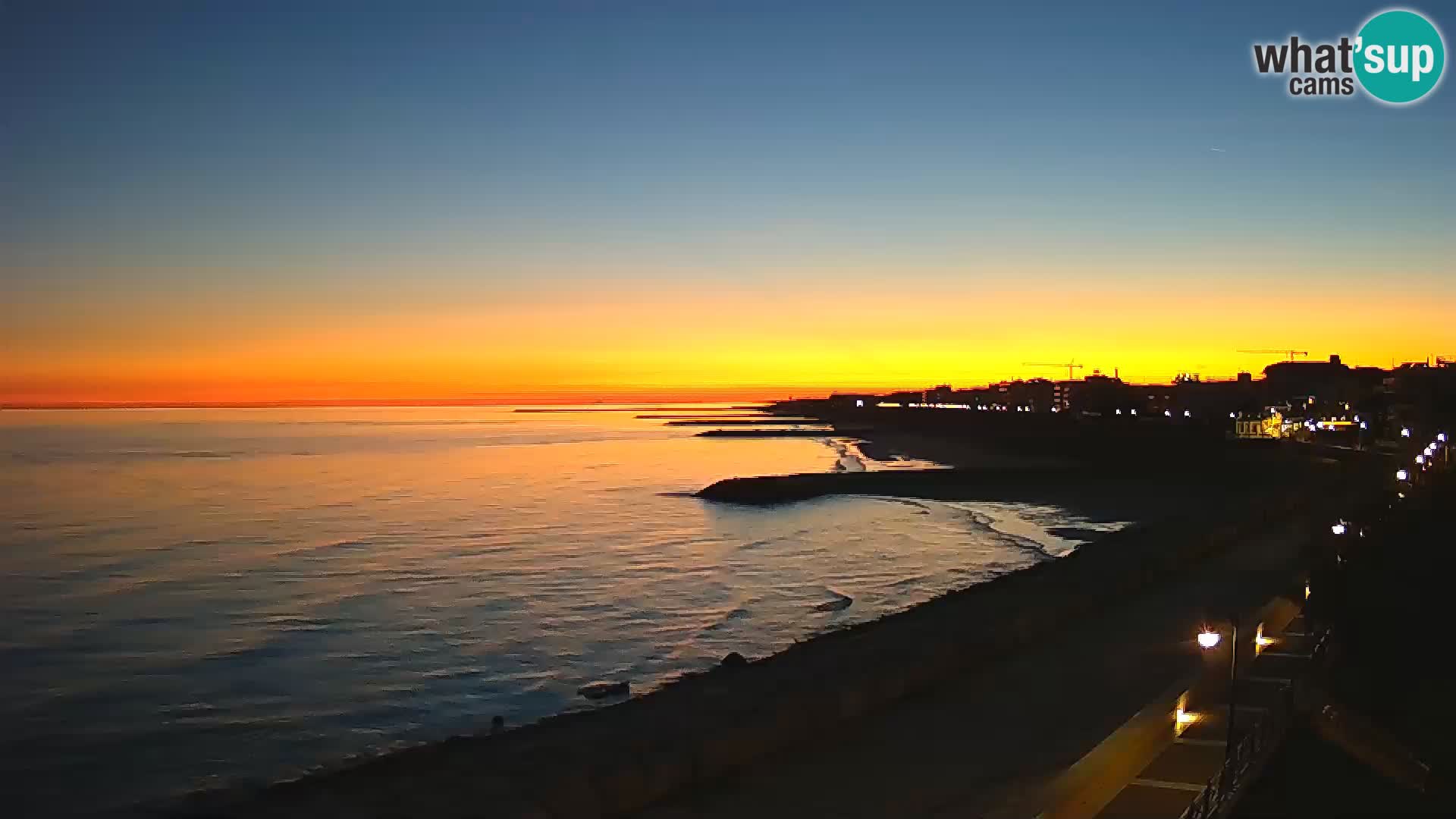 Webcam Caorle Ponente – View from Marinai di Caorle