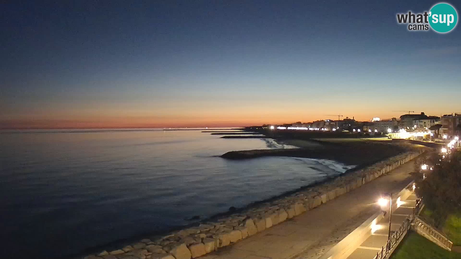 Webcam Caorle Ponente – View from Marinai di Caorle