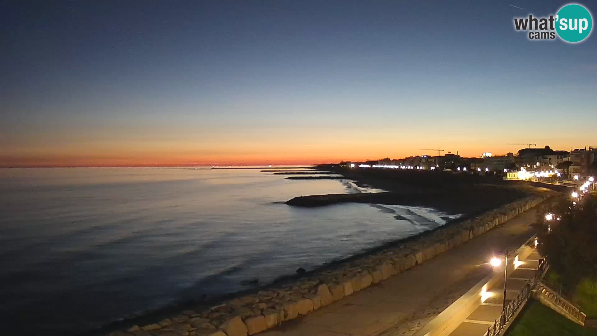 Webcam Caorle Ponente – View from Marinai di Caorle