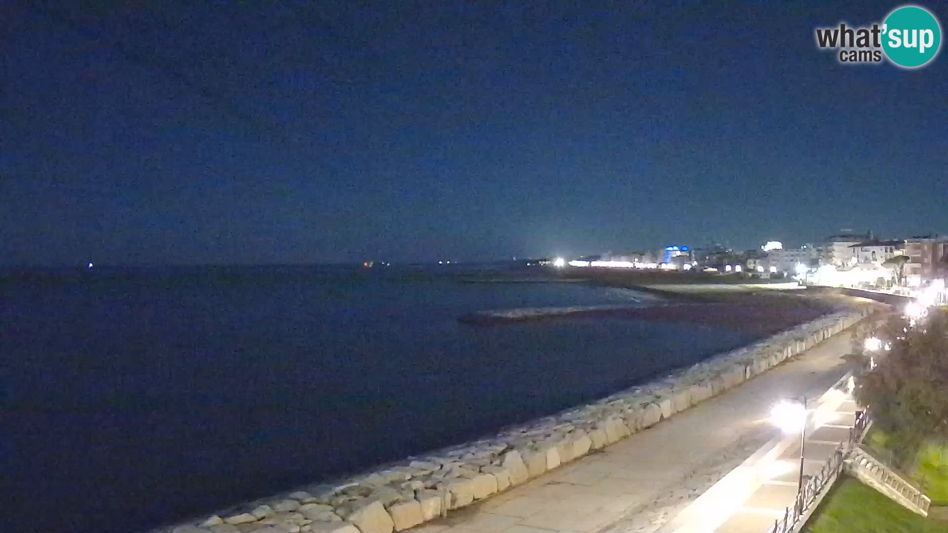 Webcam Caorle Ponente – Blick von Marinai di Caorle