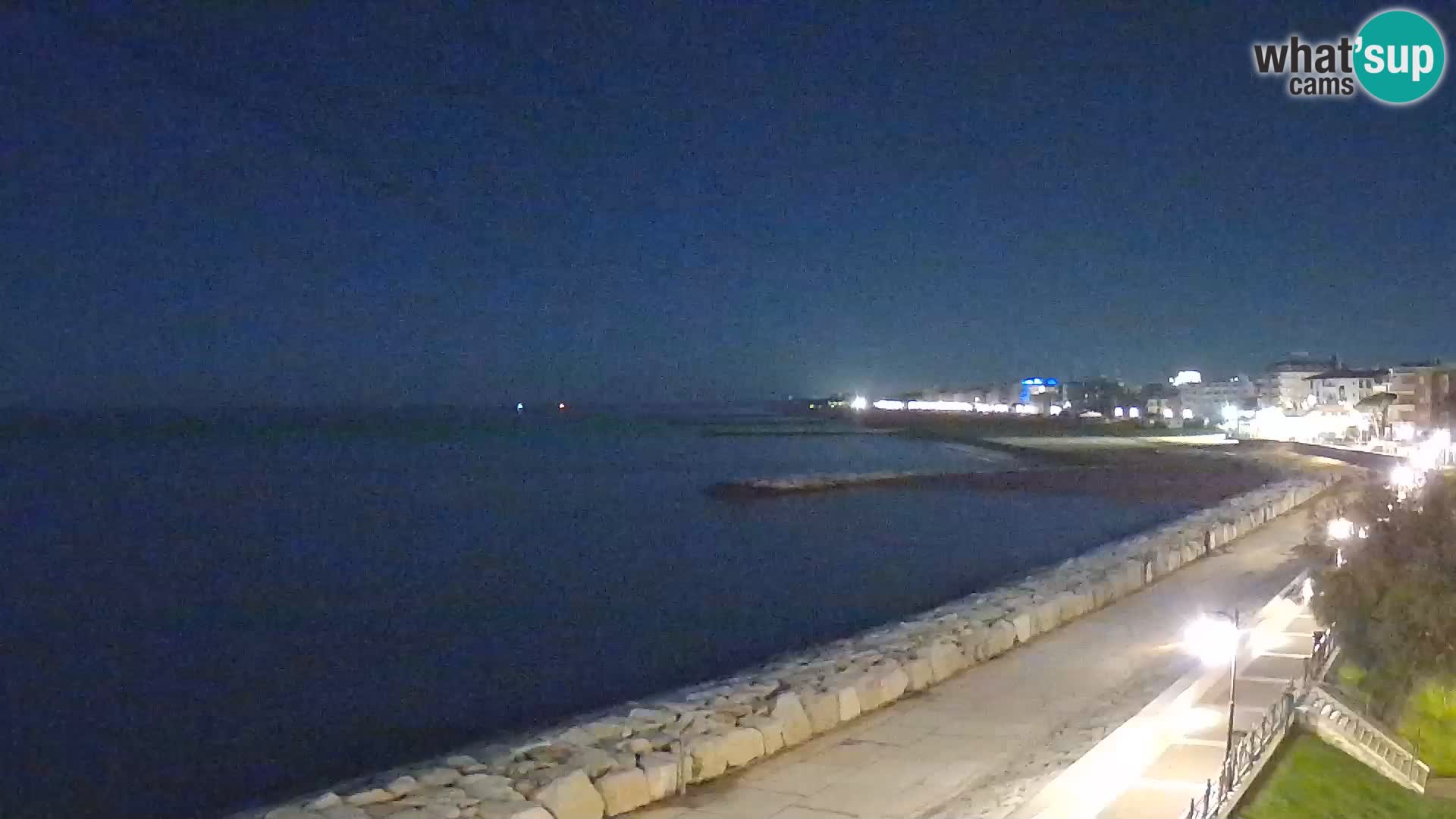 Webcam Caorle Ponente – View from Marinai di Caorle