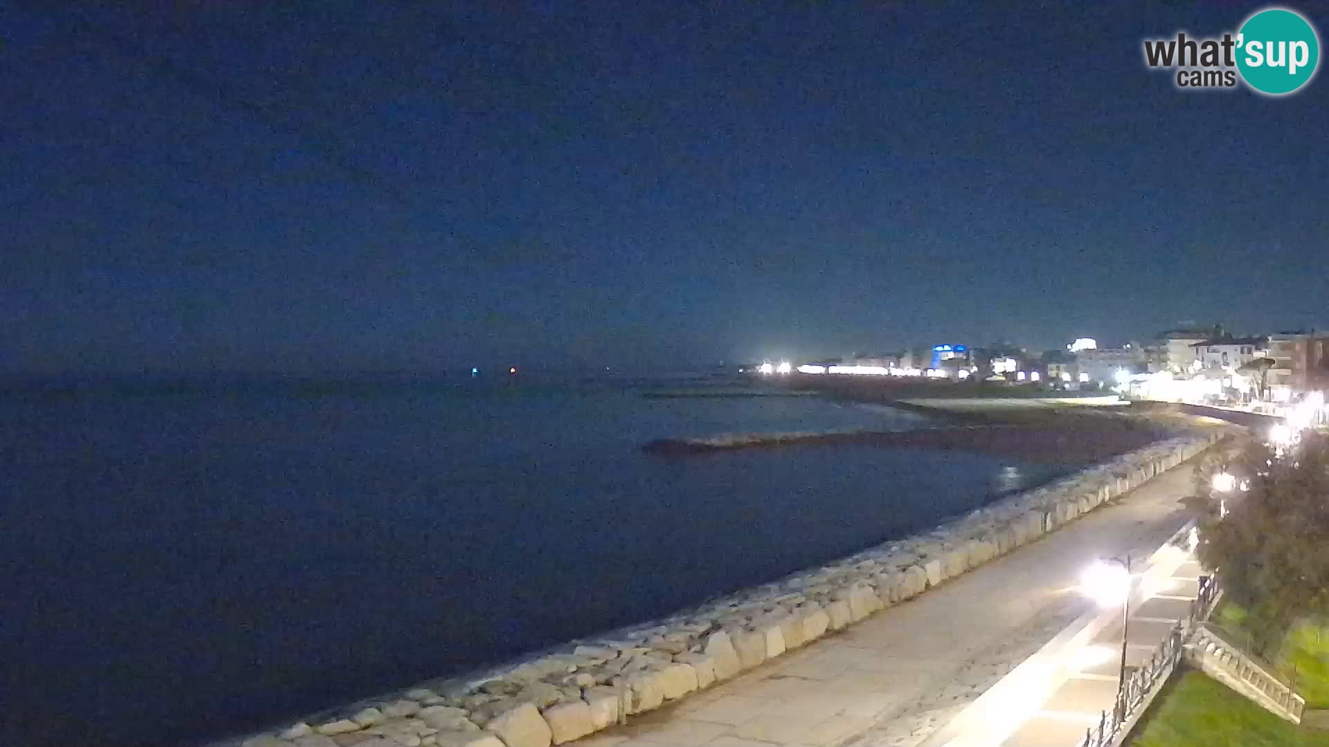 Webcam Caorle Ponente – Vue depuis les Marinai di Caorle