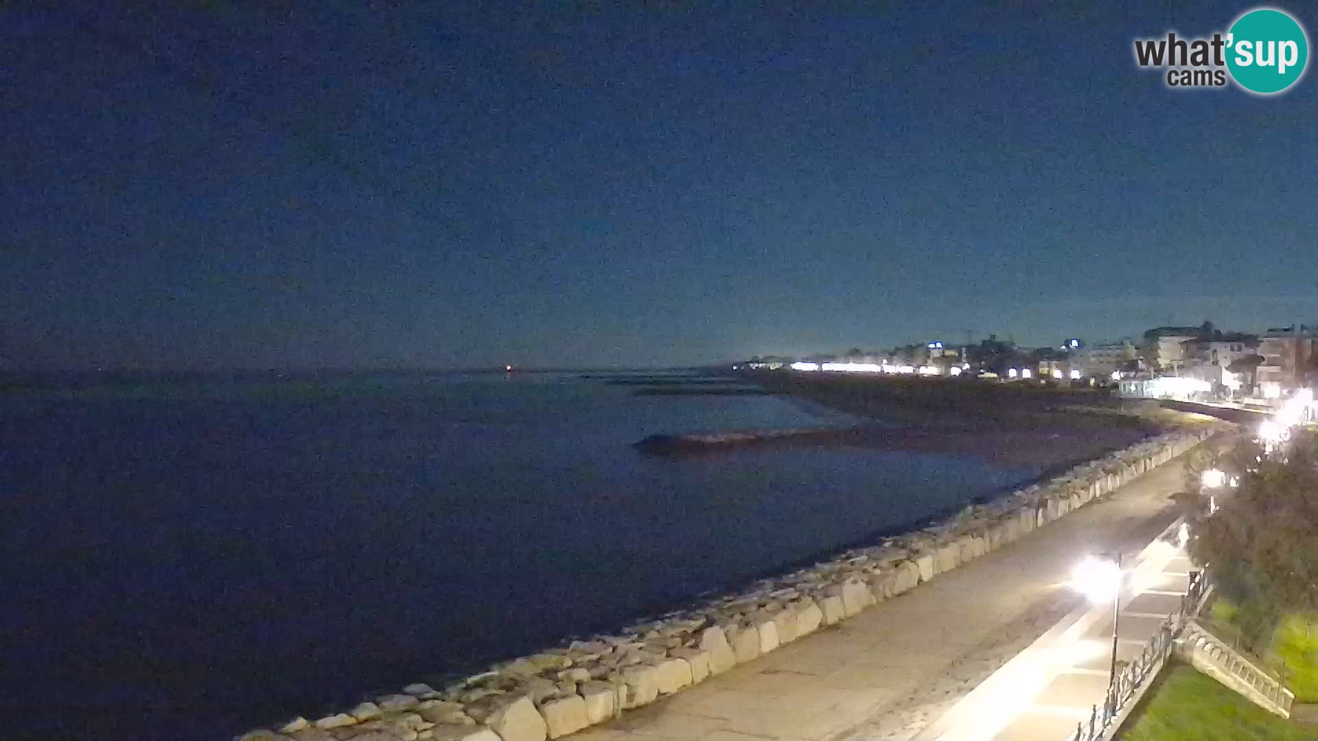 Webcam Caorle Ponente – View from Marinai di Caorle
