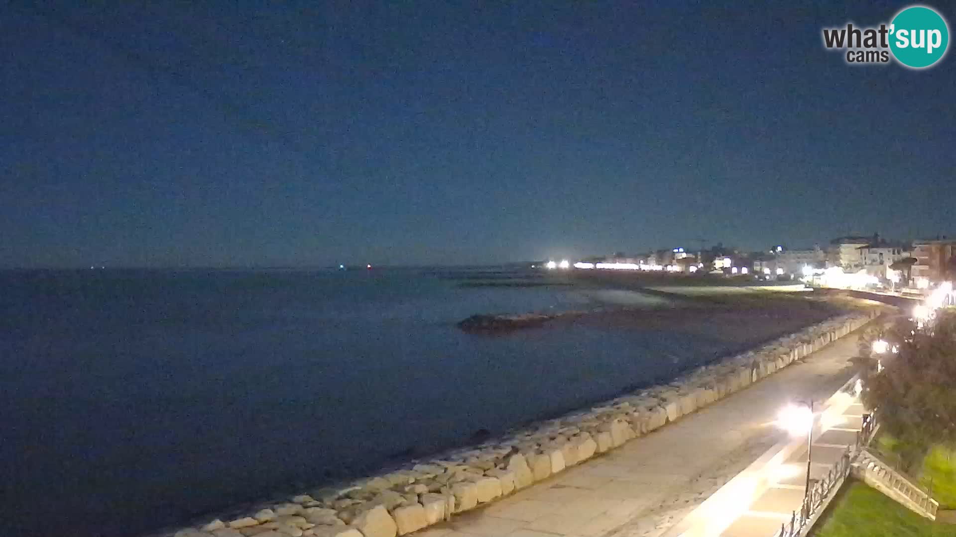 Webcam Caorle Ponente – panorama dall’ASS. Marinai di Caorle