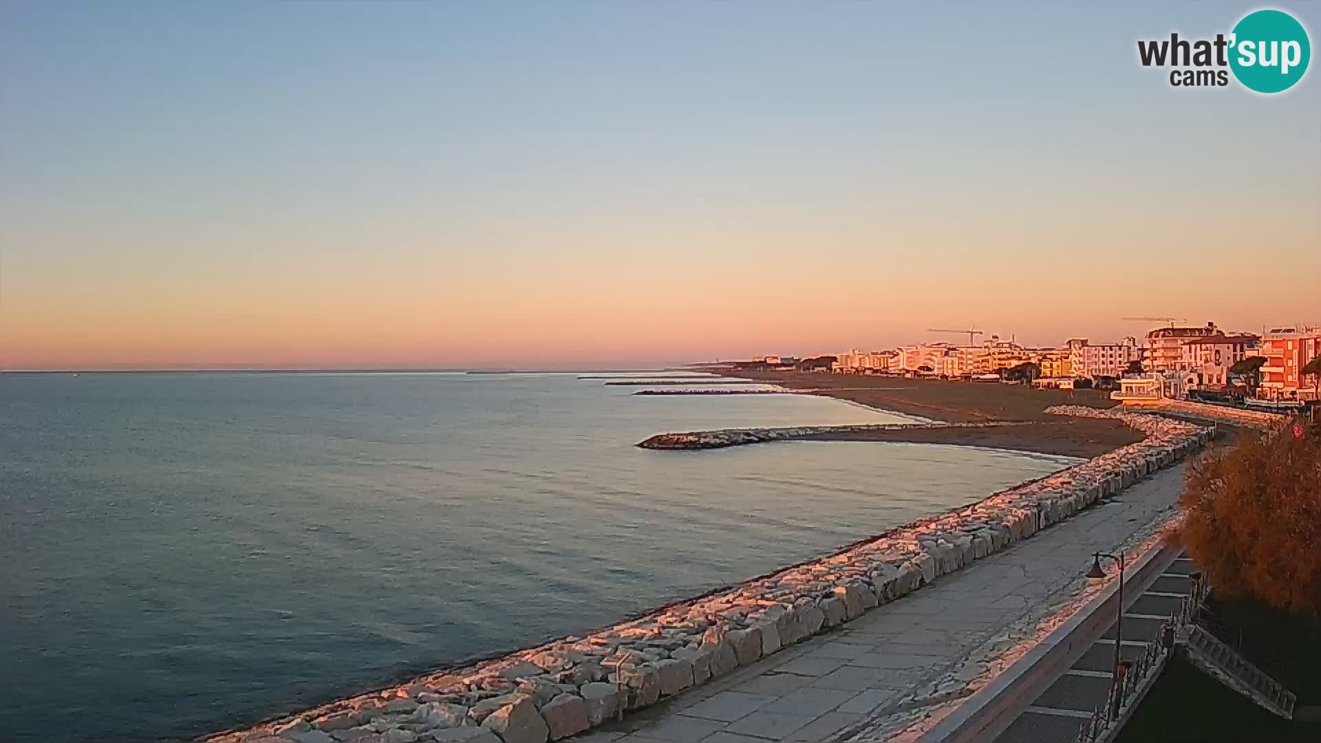 Webcam Caorle Ponente – Vista desde Marinai di Caorle