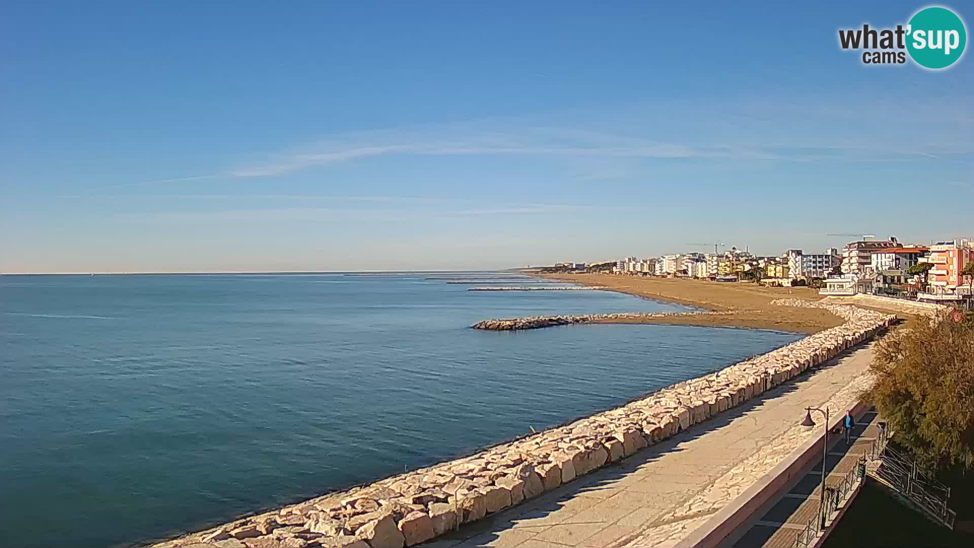 Webcam Caorle Ponente – View from Marinai di Caorle