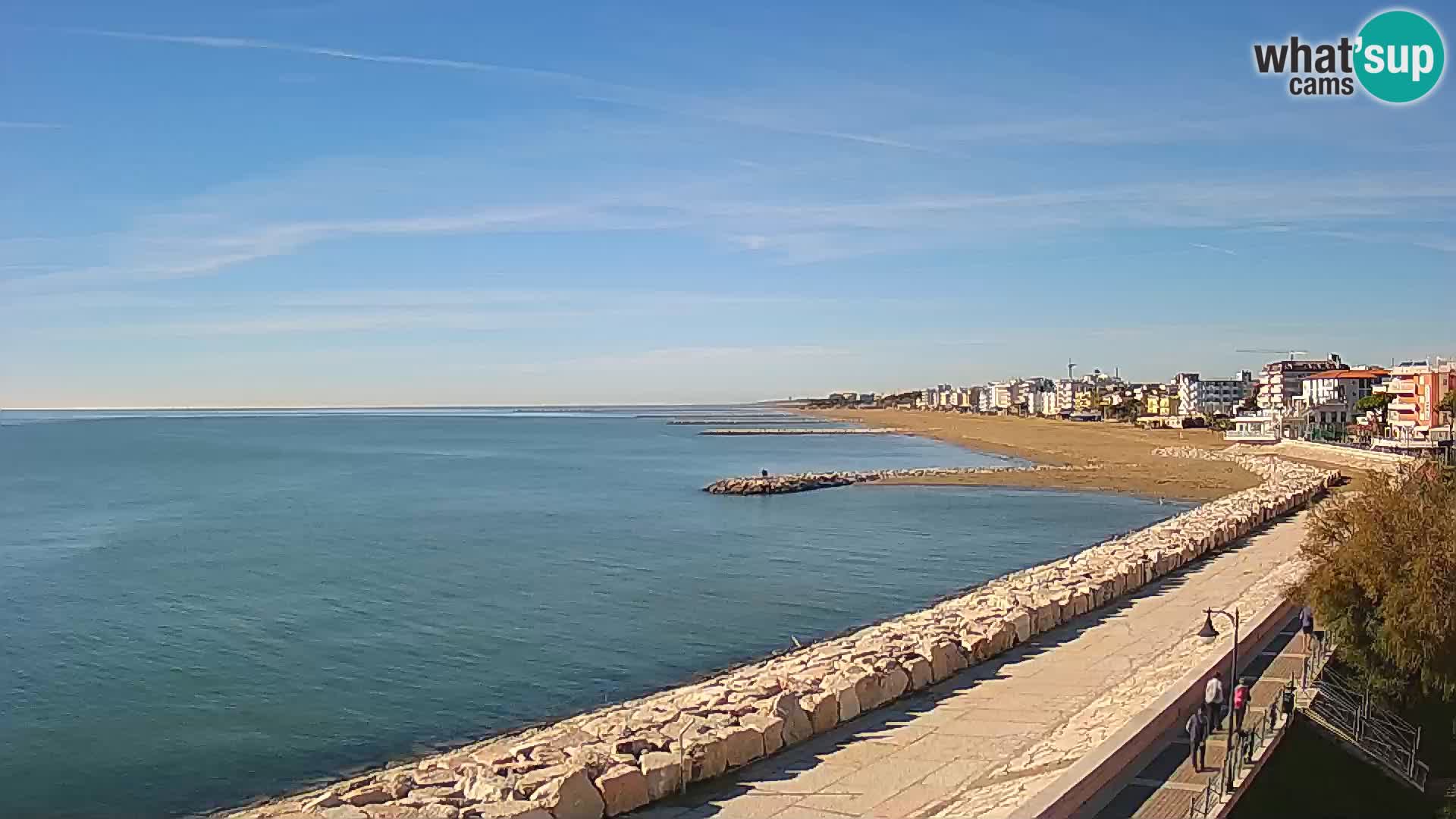 Webcam Caorle Ponente – View from Marinai di Caorle