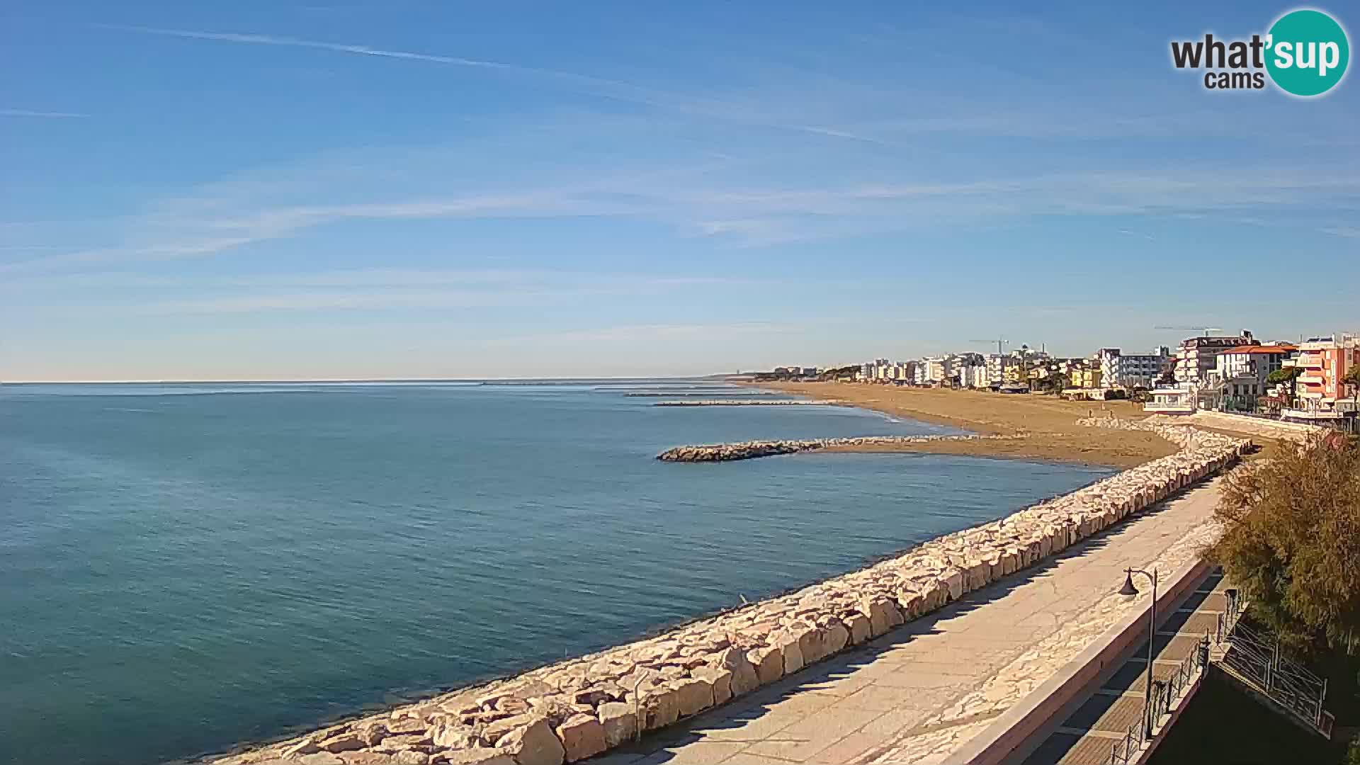 Webcam Caorle Ponente – Vista desde Marinai di Caorle