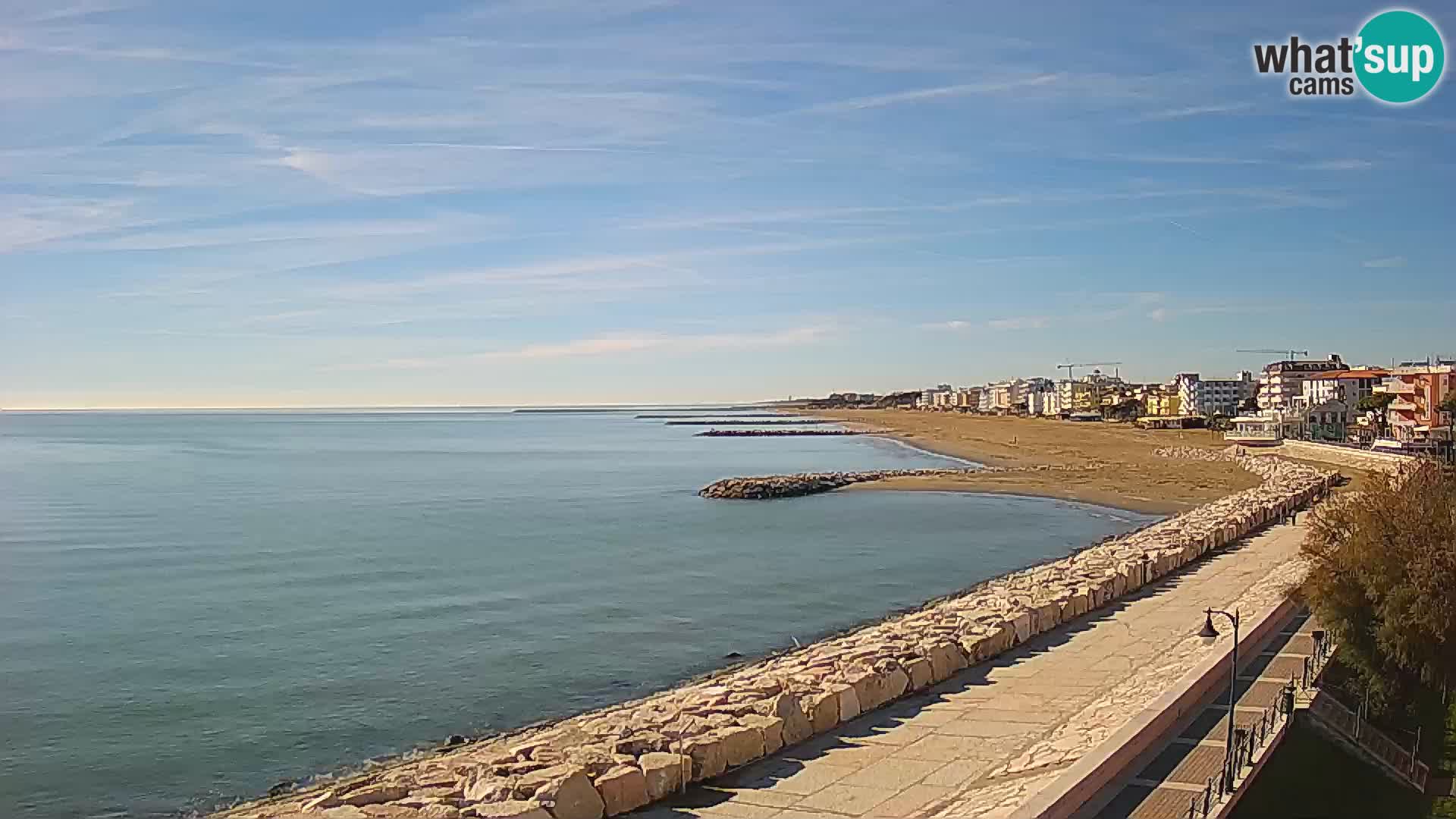 Webcam Caorle Ponente – panorama dall’ASS. Marinai di Caorle