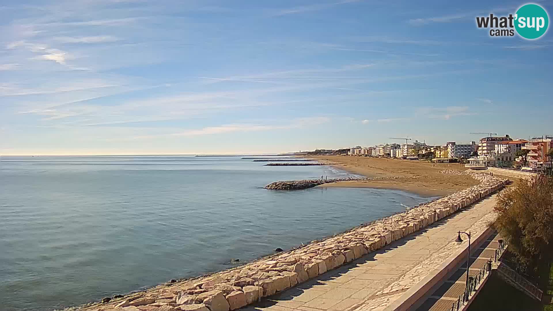 Webcam Caorle Ponente – View from Marinai di Caorle