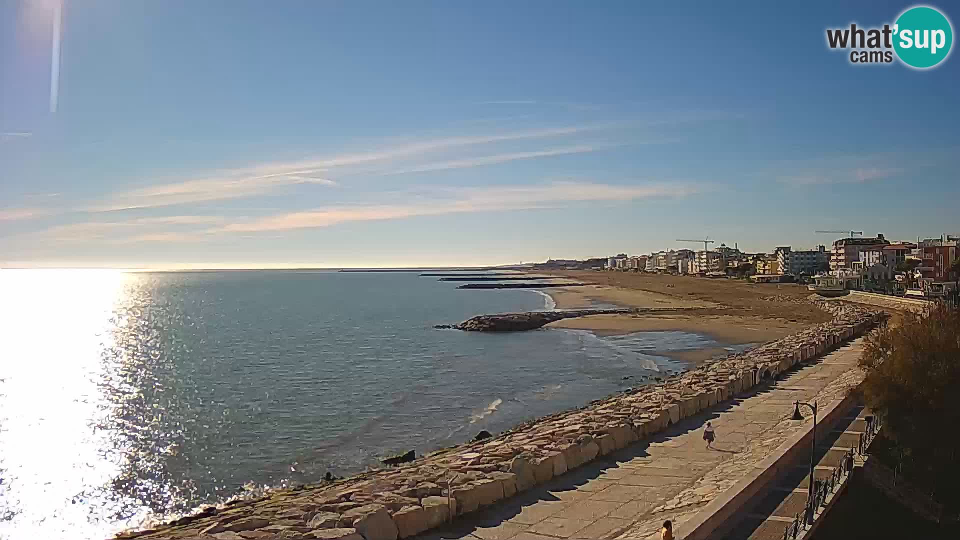 Webcam Caorle Ponente – panorama dall’ASS. Marinai di Caorle
