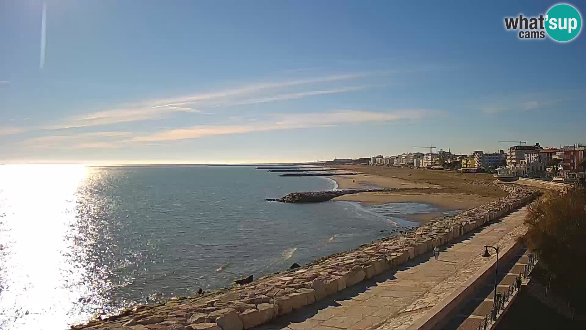 Webcam Caorle Ponente – View from Marinai di Caorle