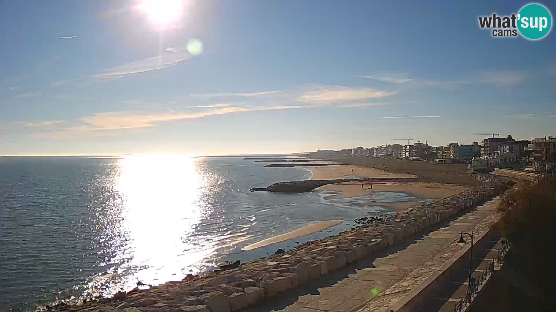 Webcam Caorle Ponente – panorama dall’ASS. Marinai di Caorle