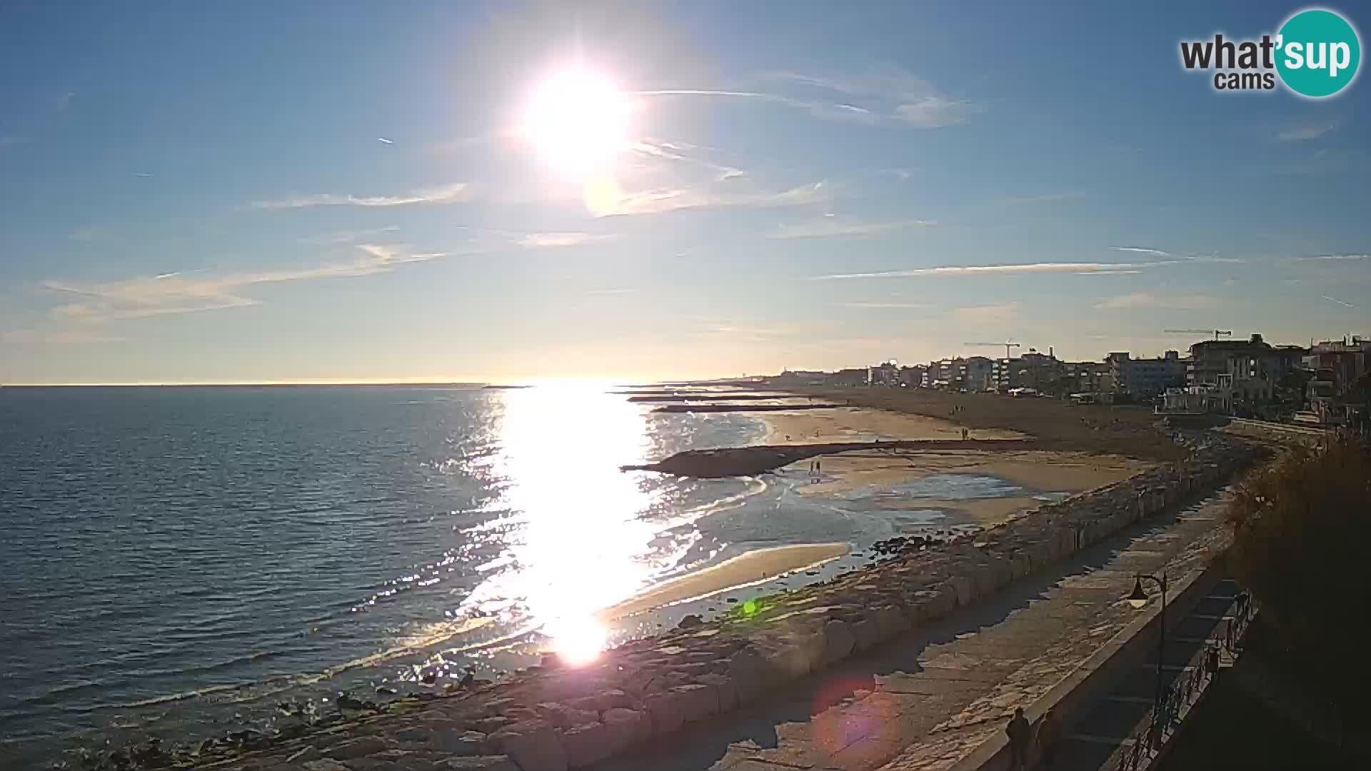 Webcam Caorle Ponente – Vista desde Marinai di Caorle