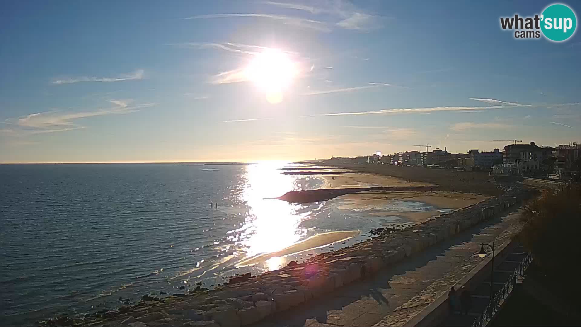 Webcam Caorle Ponente – View from Marinai di Caorle