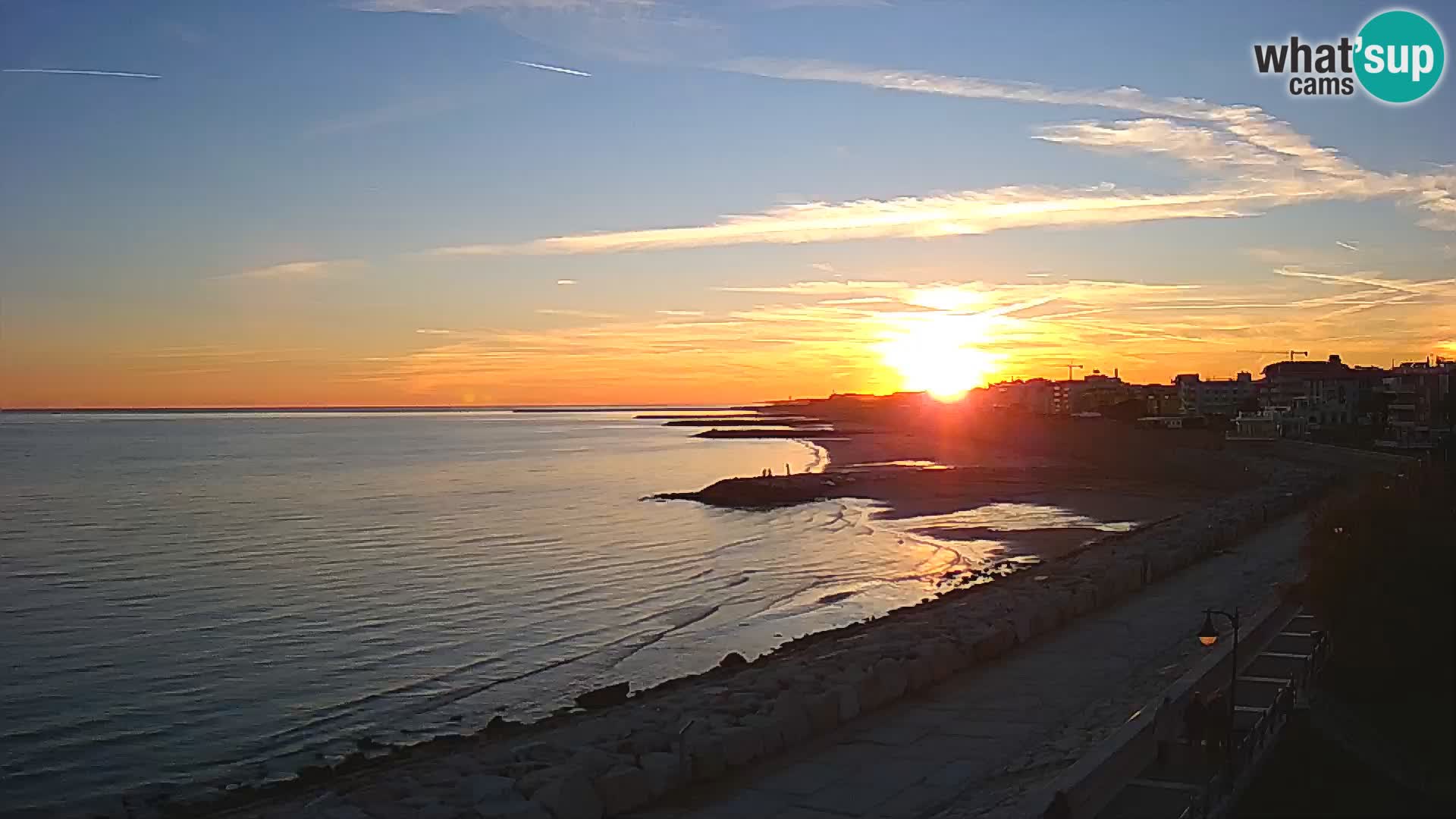 Webcam Caorle Ponente – Vista desde Marinai di Caorle