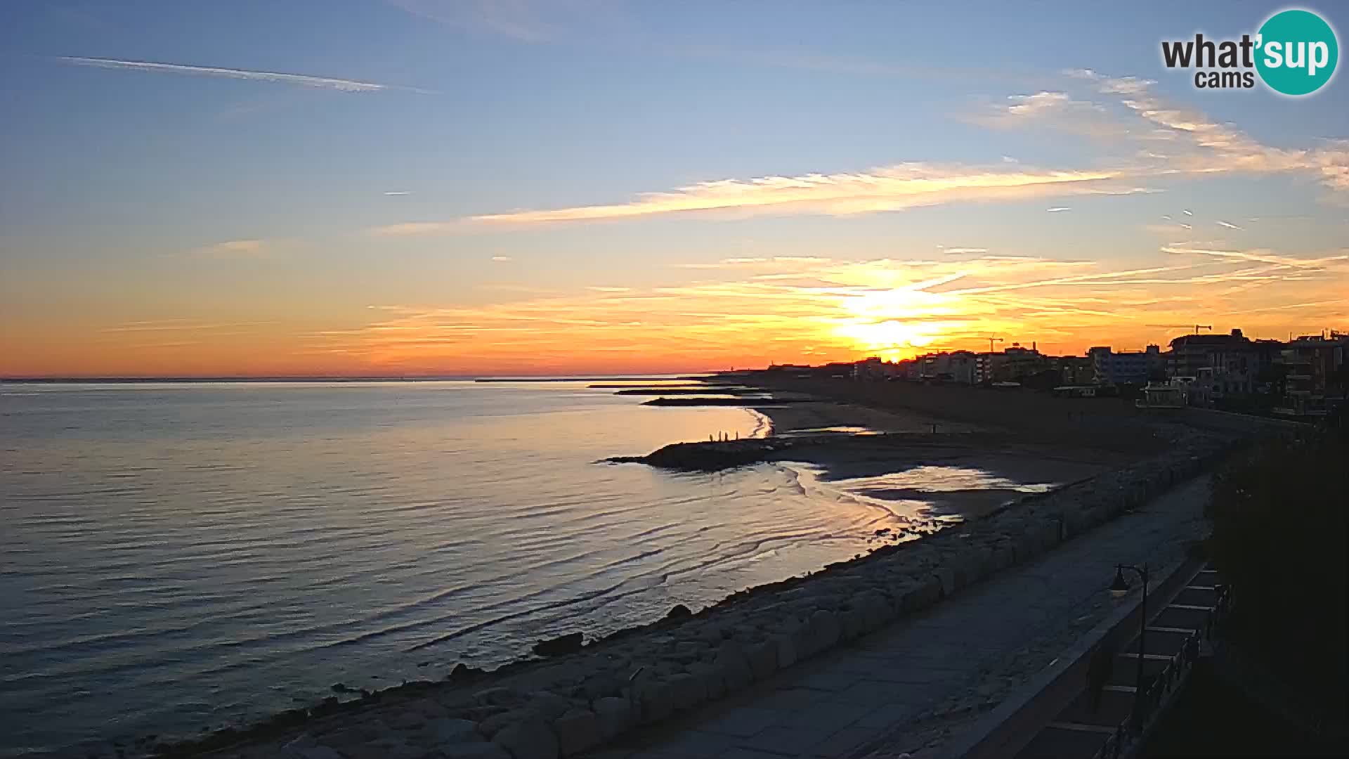 Webcam Caorle Ponente – panorama dall’ASS. Marinai di Caorle