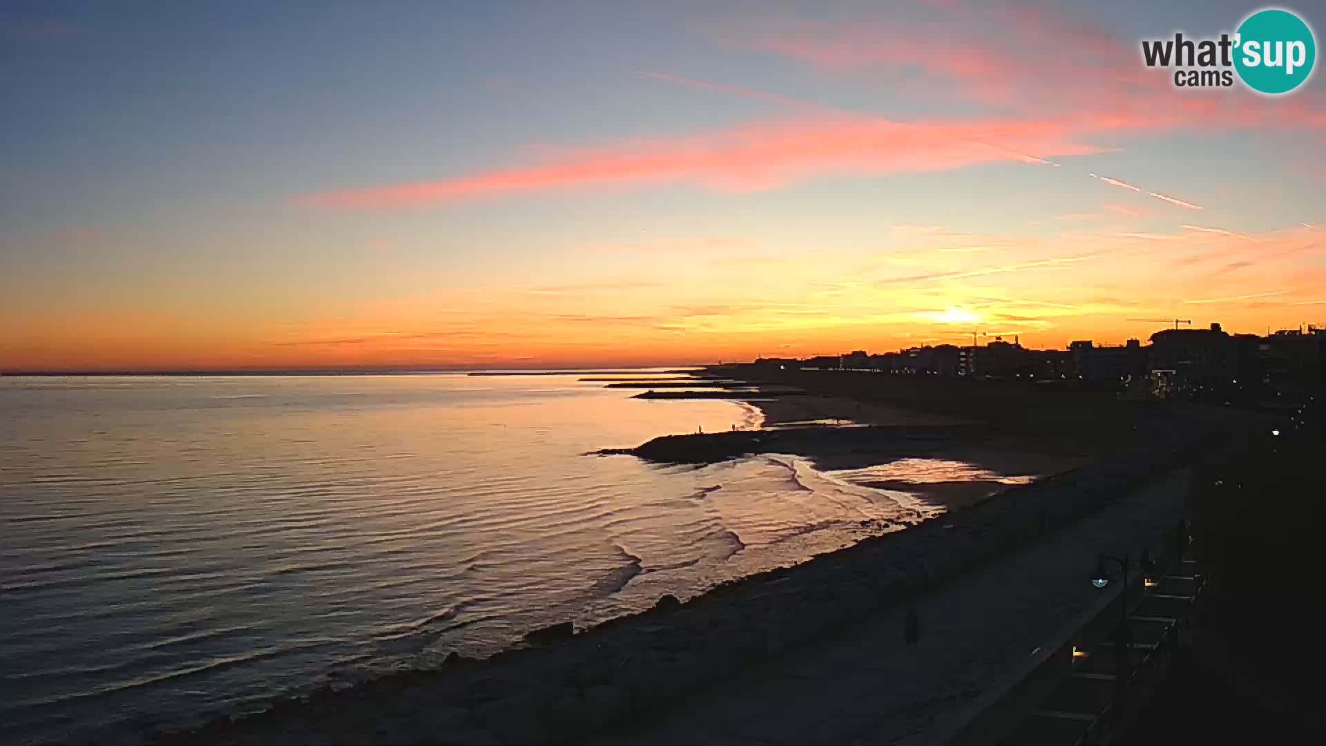 Webcam Caorle Ponente – panorama dall’ASS. Marinai di Caorle