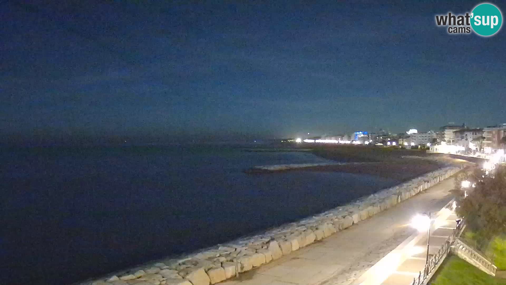 Webcam Caorle Ponente – Blick von Marinai di Caorle