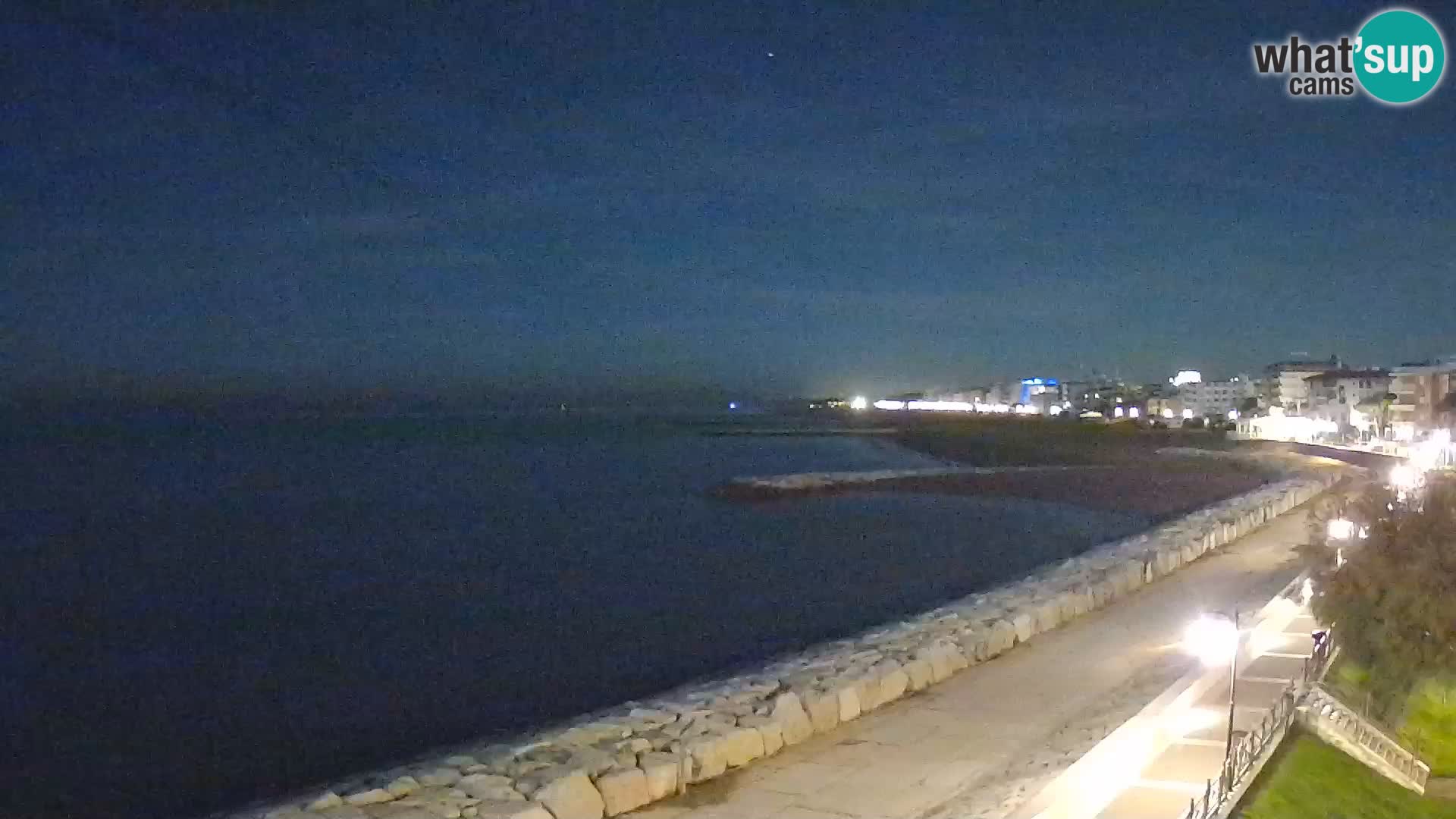 Webcam Caorle Ponente – Blick von Marinai di Caorle