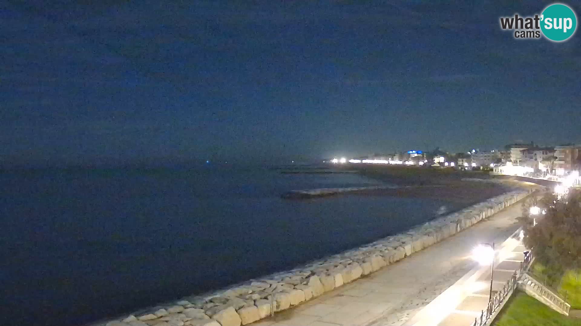 Webcam Caorle Ponente – panorama dall’ASS. Marinai di Caorle