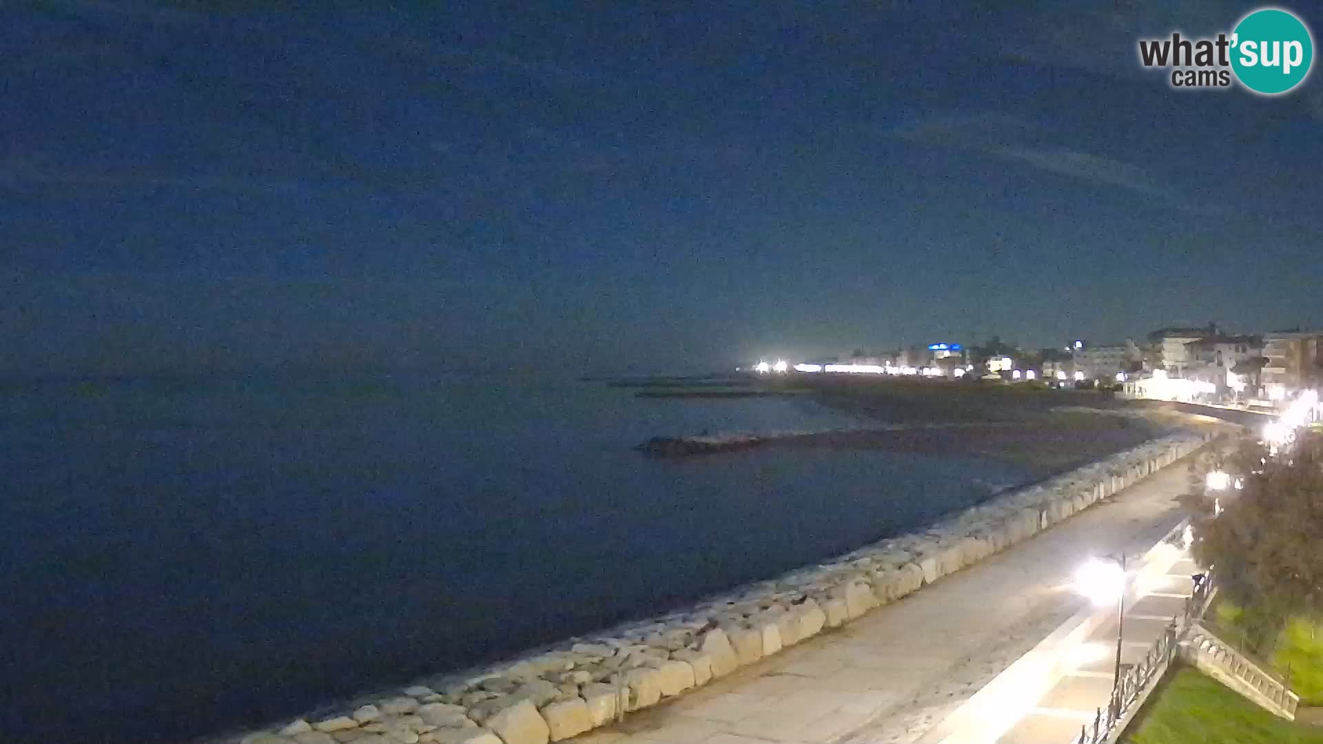 Webcam Caorle Ponente – View from Marinai di Caorle