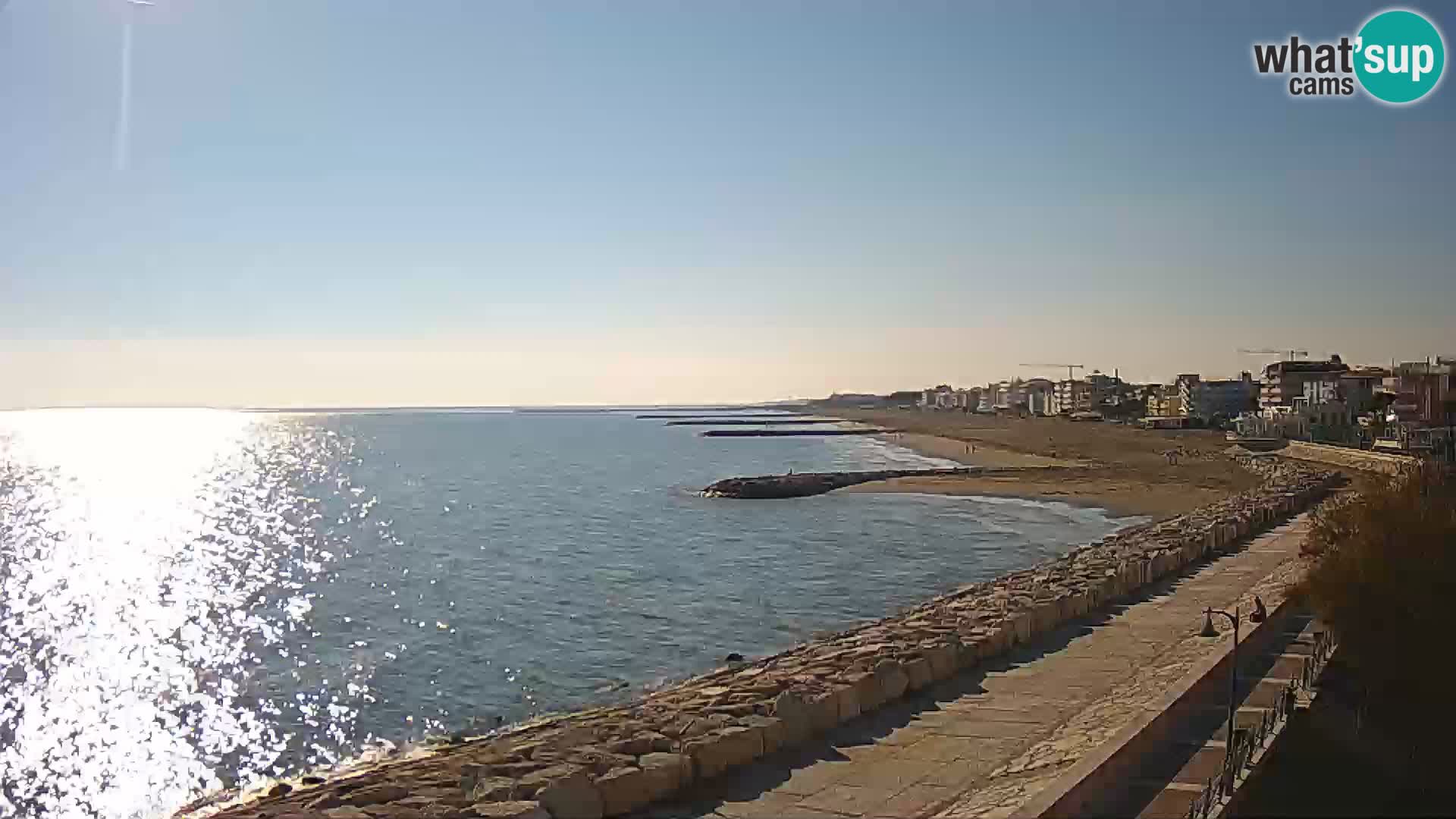 Webcam Caorle Ponente – Vista desde Marinai di Caorle