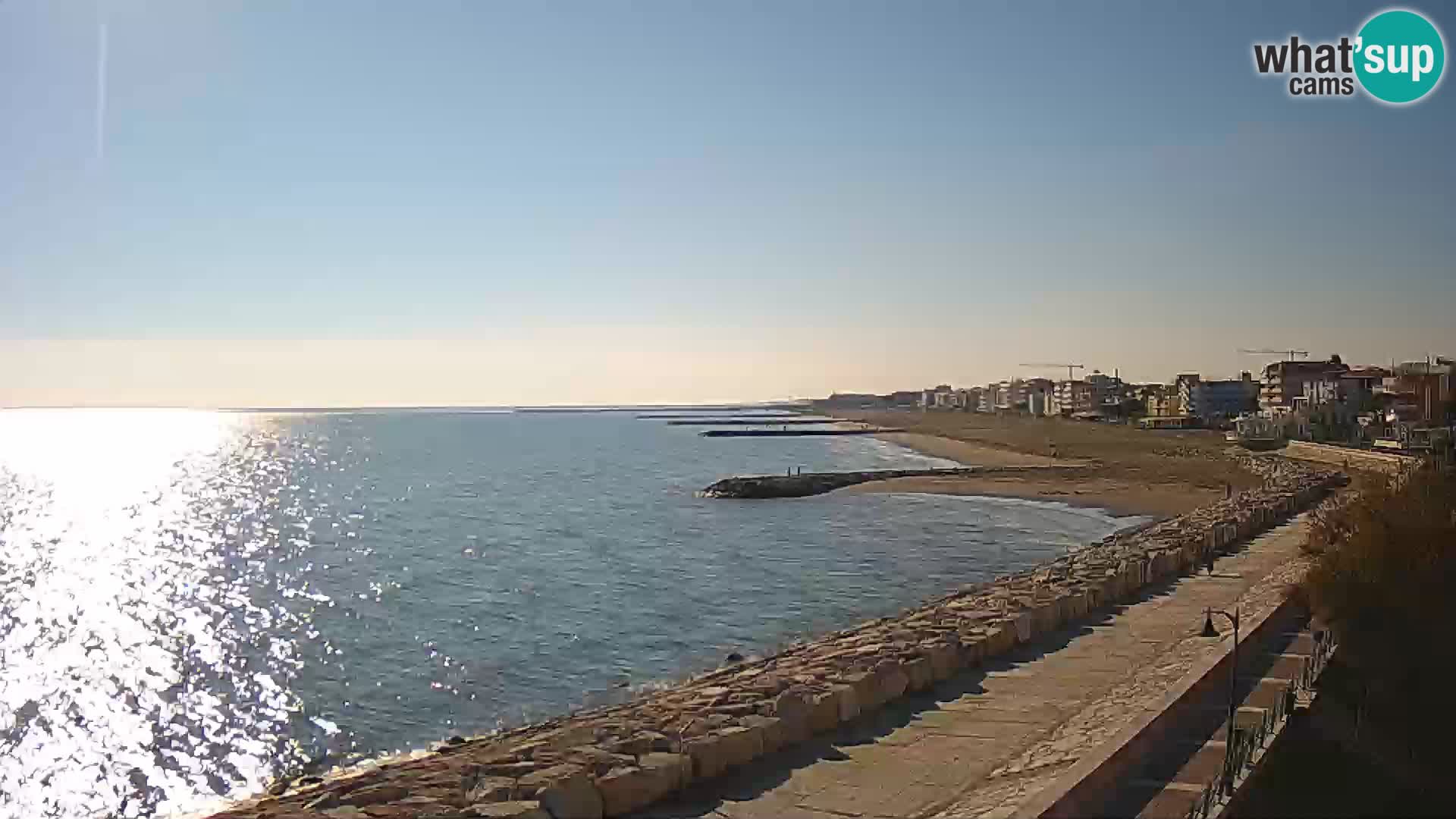 Webcam Caorle Ponente – Vista desde Marinai di Caorle