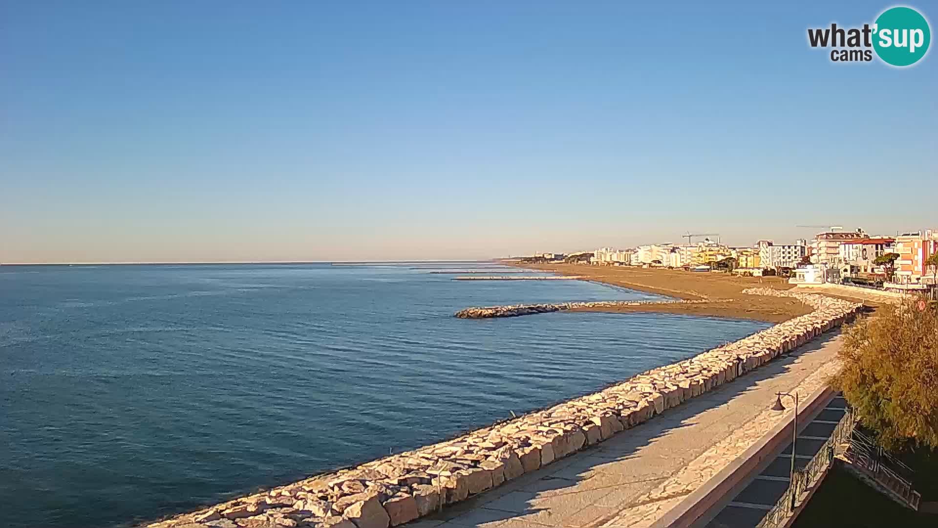 Kamera Caorle Ponente – Pogled iz “Marinai di Caorle”