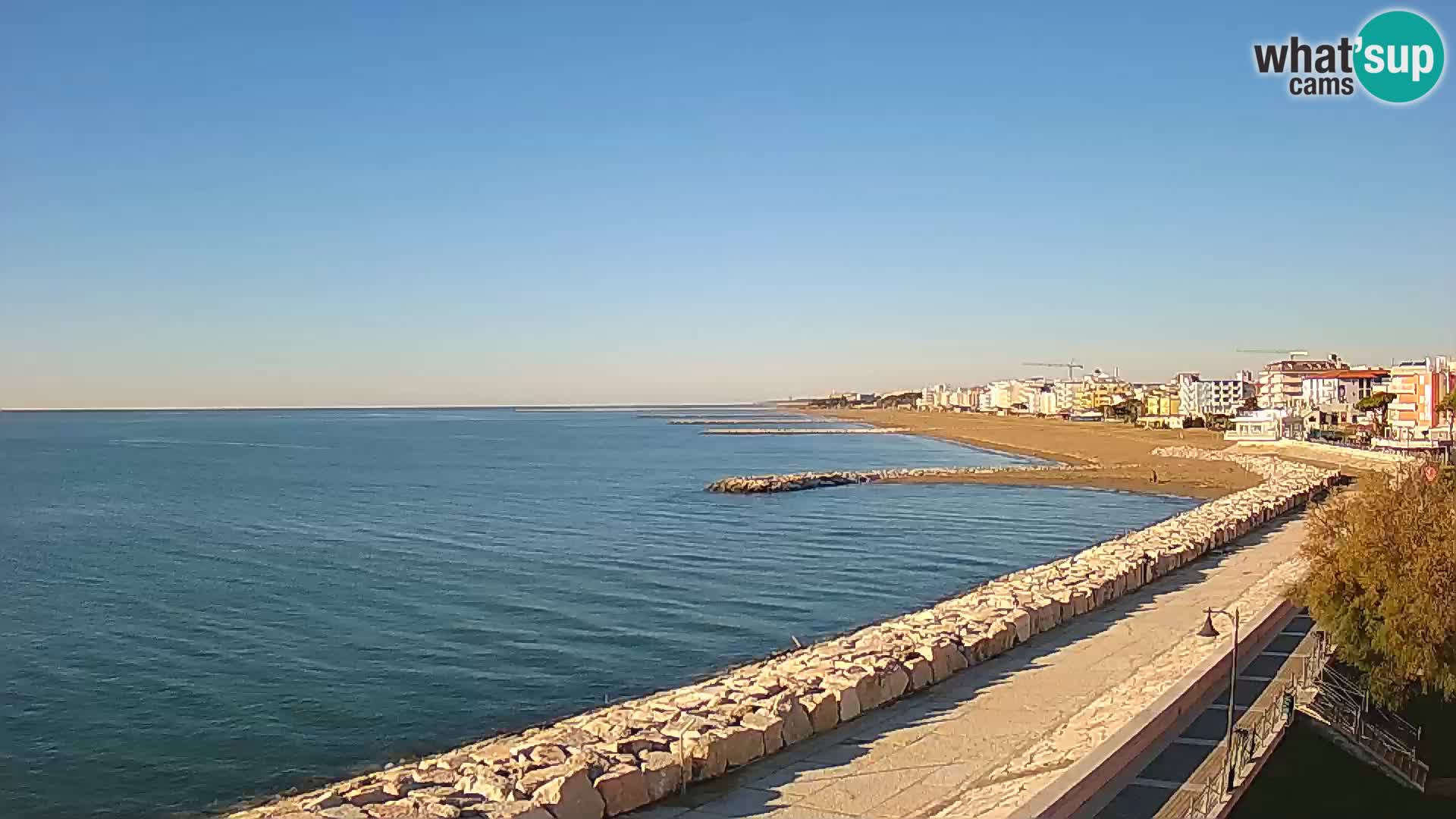 Webcam Caorle Ponente – panorama dall’ASS. Marinai di Caorle