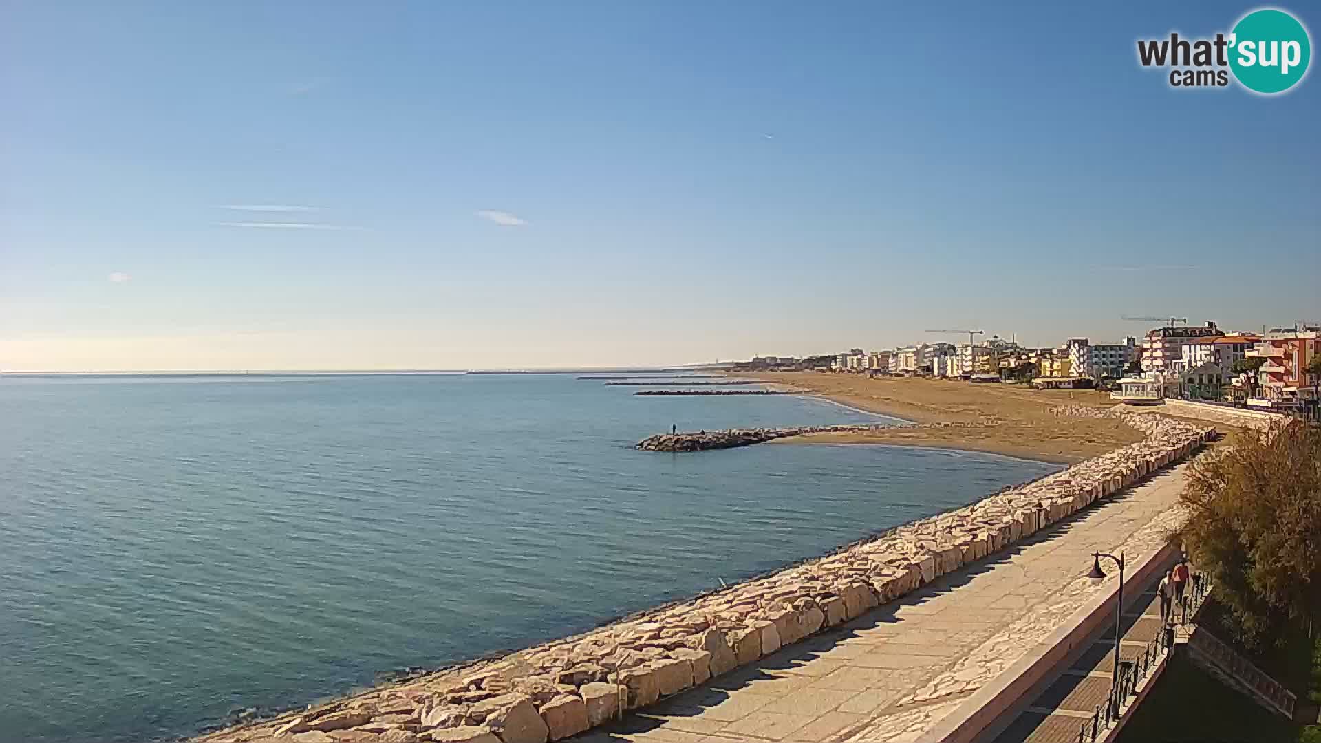 Webcam Caorle Ponente – panorama dall’ASS. Marinai di Caorle