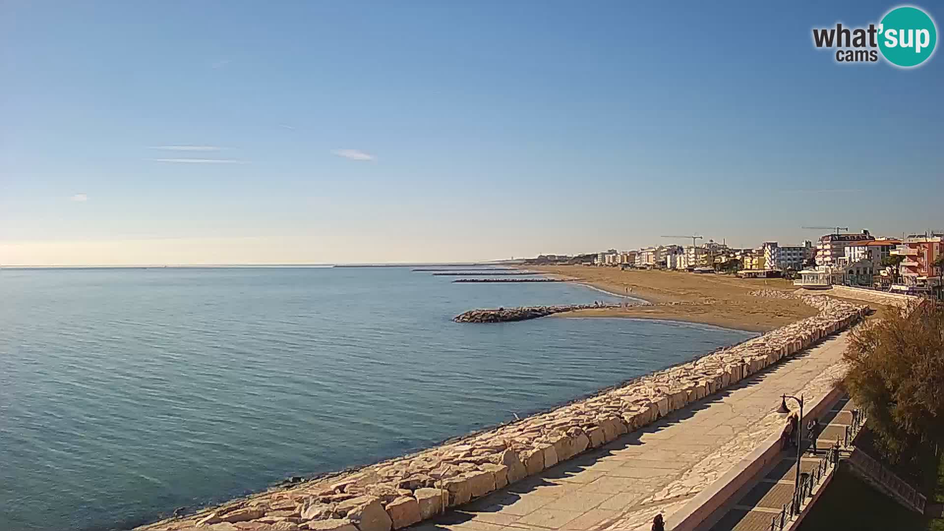 Webcam Caorle Ponente – View from Marinai di Caorle