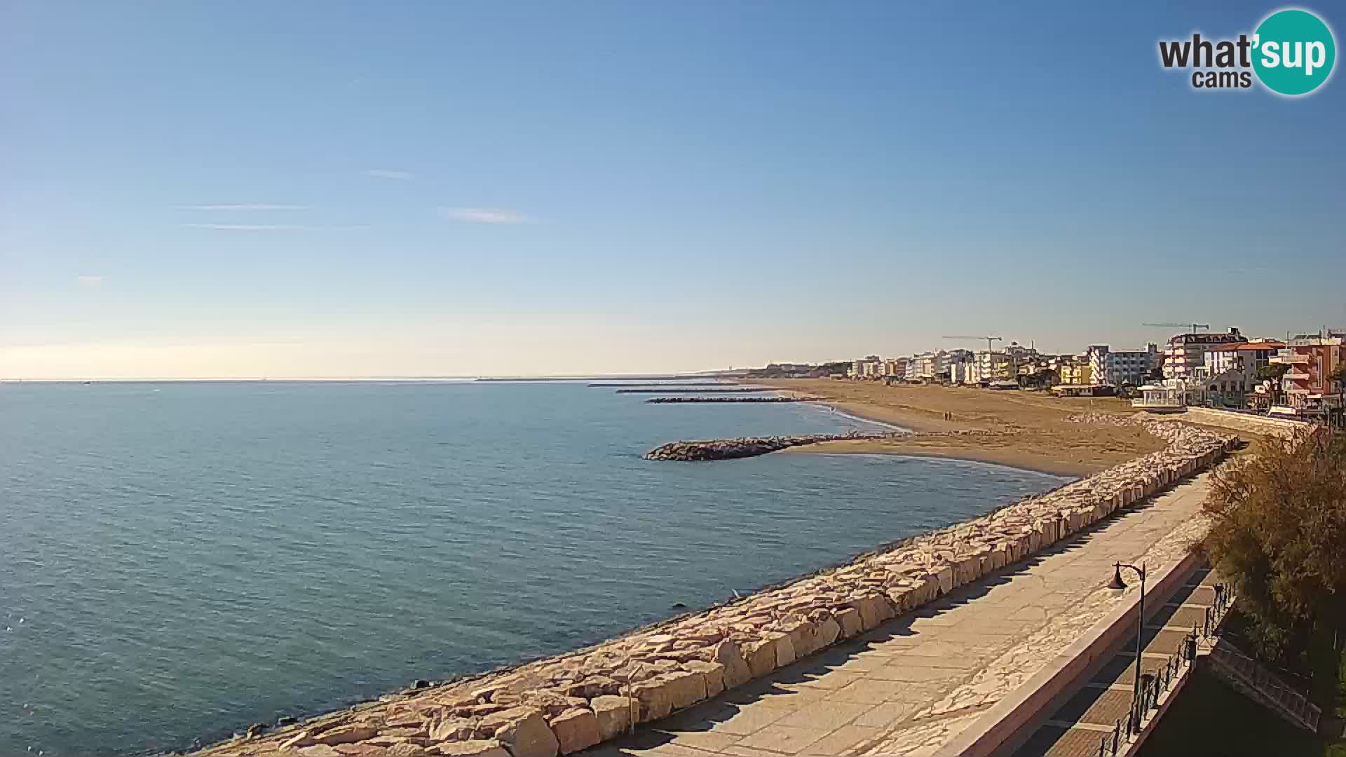 Webcam Caorle Ponente – Vista desde Marinai di Caorle