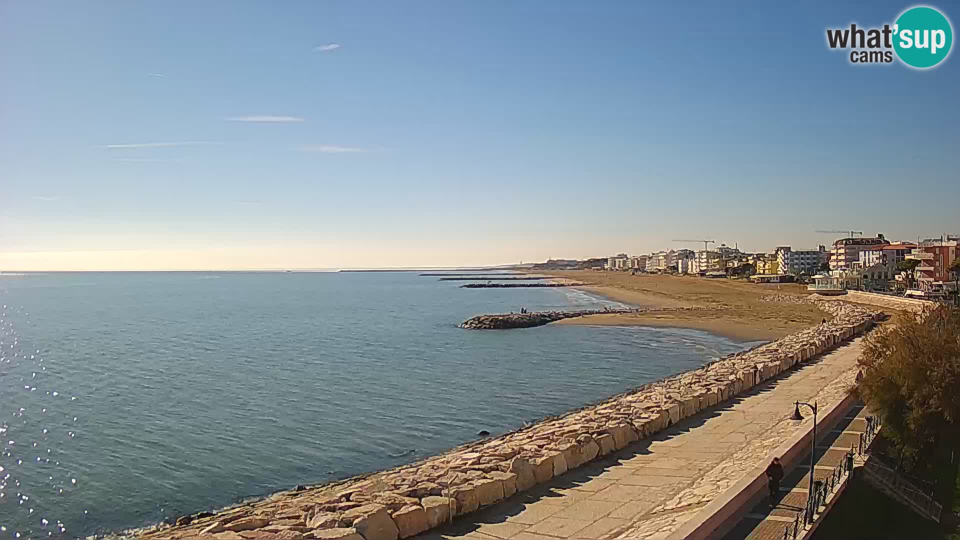 Webcam Caorle Ponente – Vista desde Marinai di Caorle